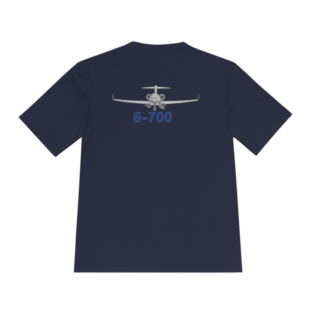 G-700 Sports Tee. aviation. pilots. gift.