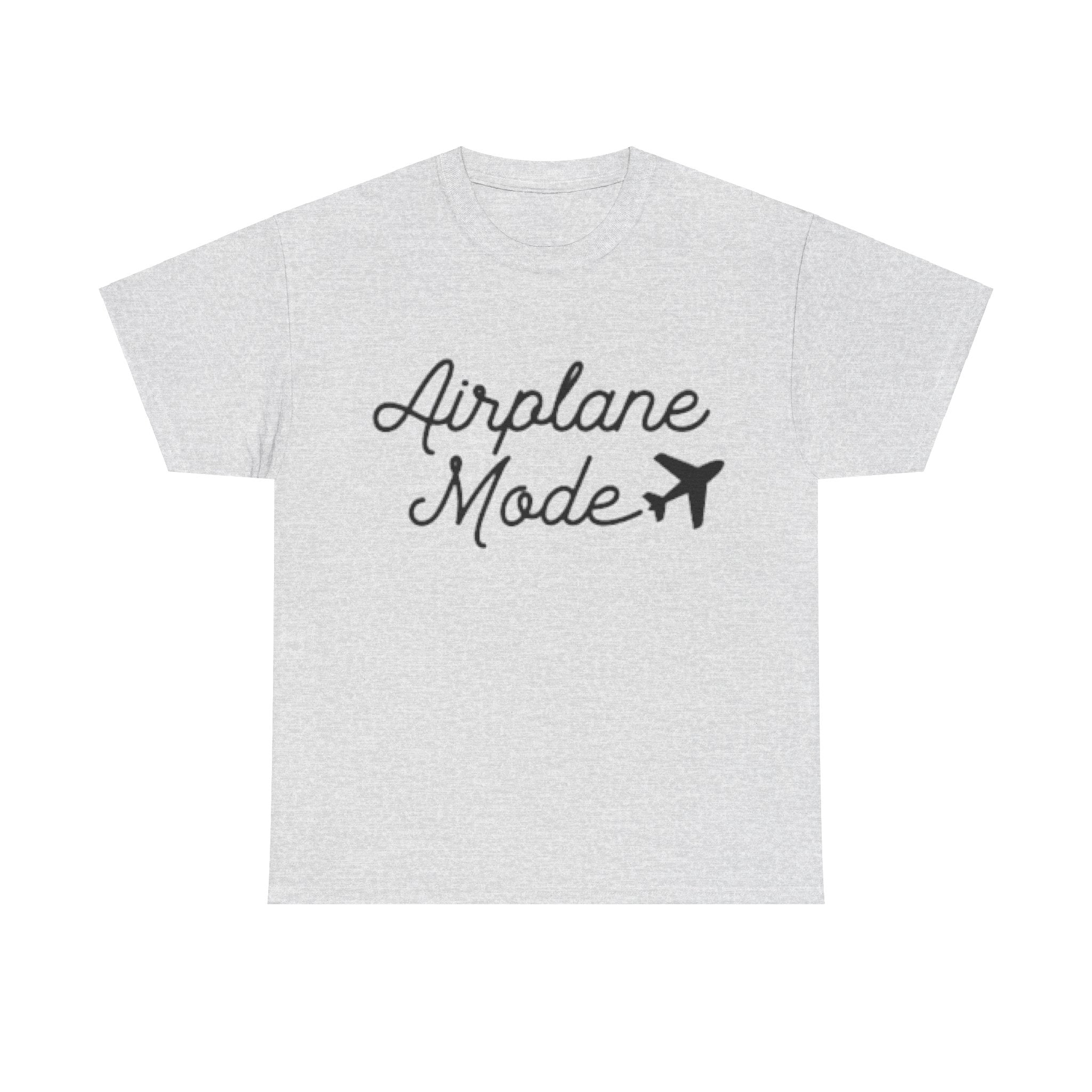 Airplane Mode Aviation Graphic Tee. gift for pilots. flight attendant. aviation lovers.