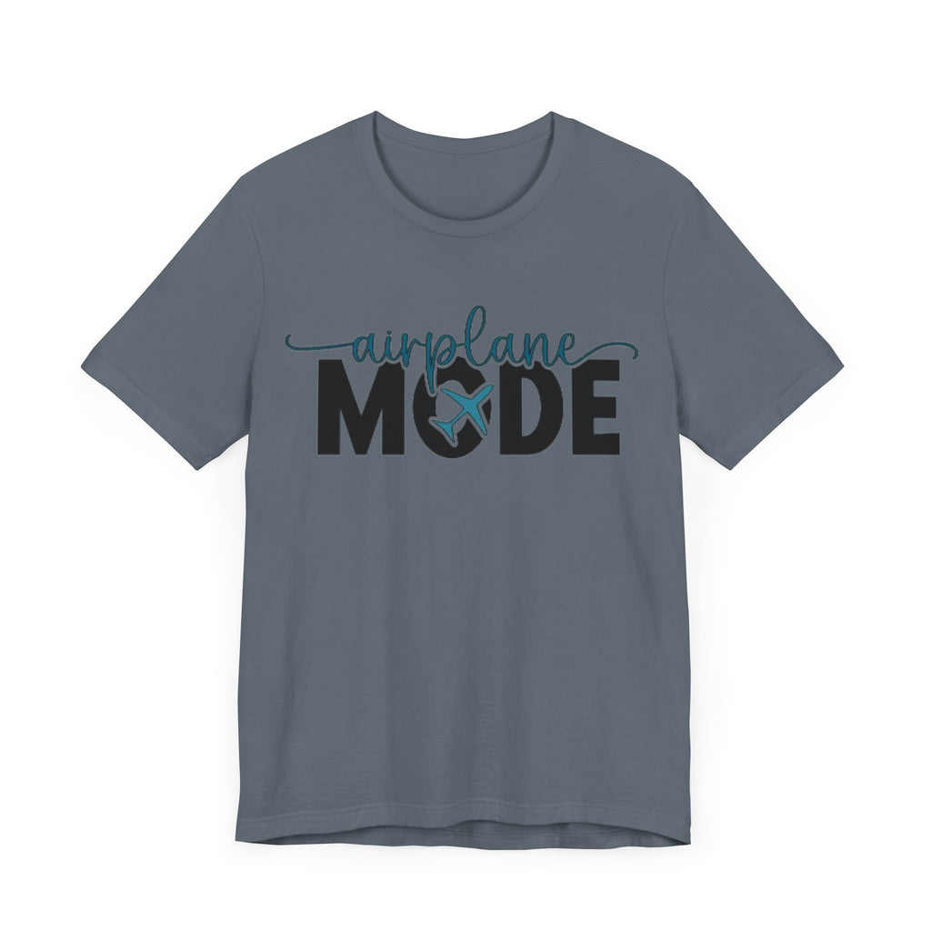 Airplane Mode Aviation Tee. gift for pilots. aviation lovers