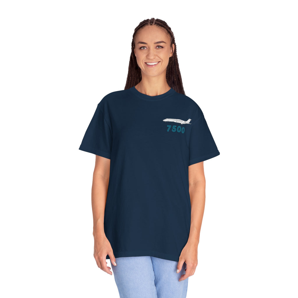 Global 7500 T-shirt. aviation. gift. pilot. jets. mens gifts. gifts for her