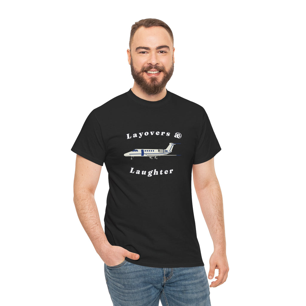 Layovers & Laughter. T-shirt. aviation. pilots. travel. shirt.