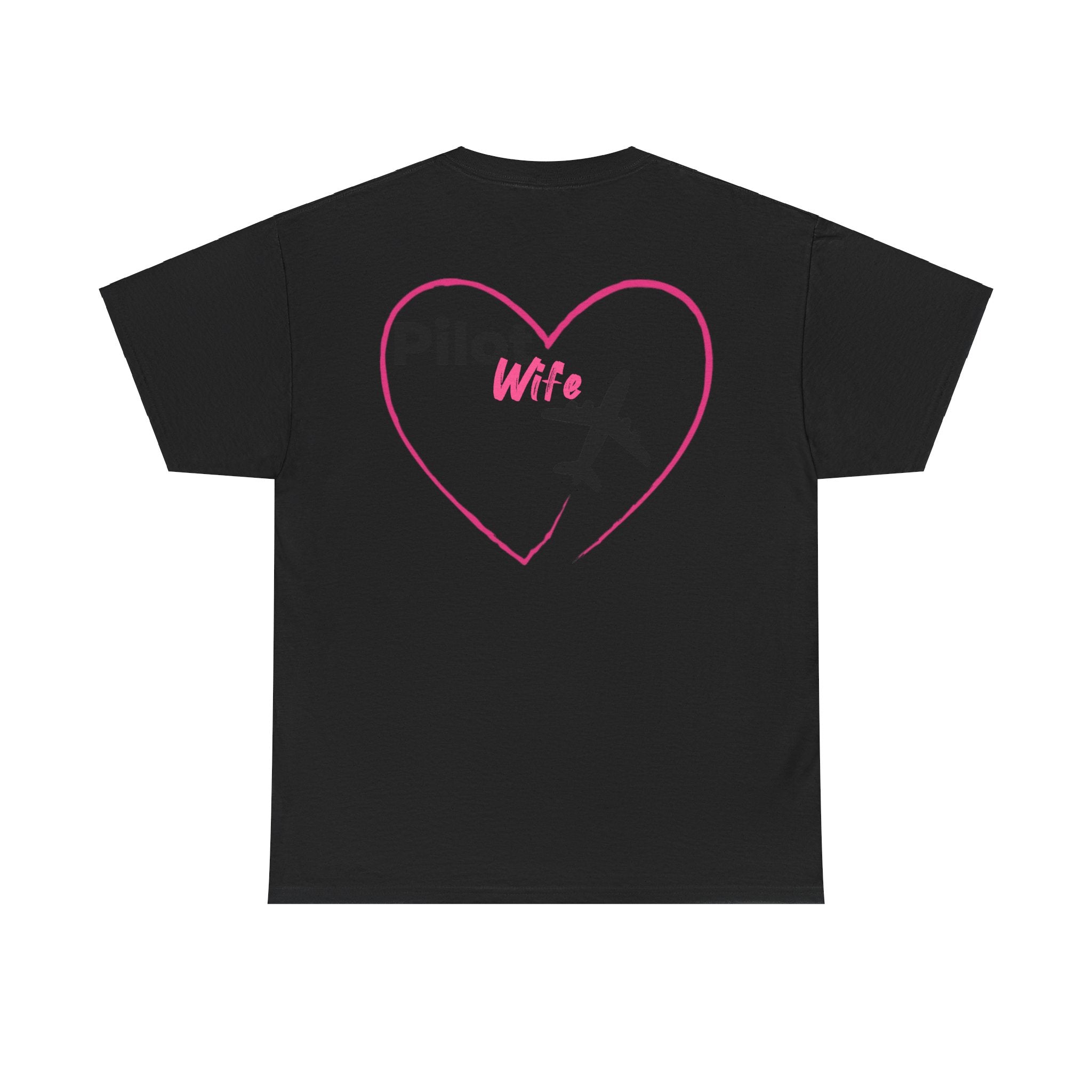 Pilot Wife t-shirt. pilots. gifts. for her. aviation. planes. pilot. anniversary.