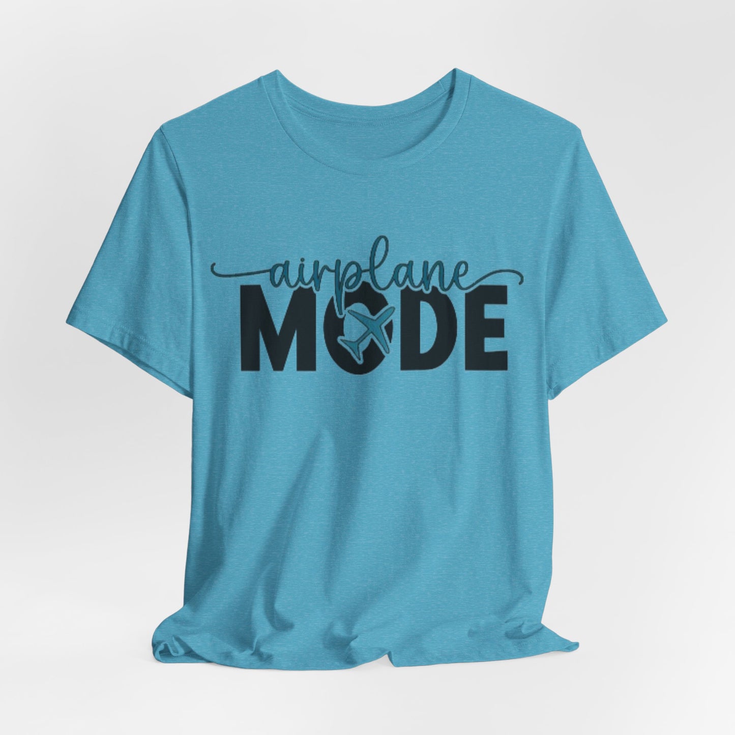 Airplane Mode Aviation Tee. gift for pilots. aviation lovers