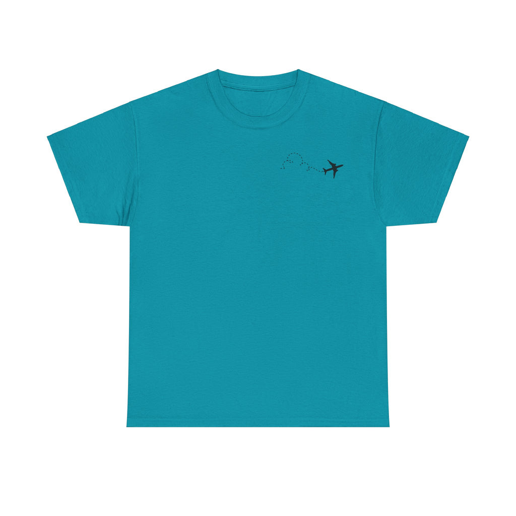 FORECAST. QUICKTURNS. aviation t-shirt. graphic tee. gifts. pilots. planes