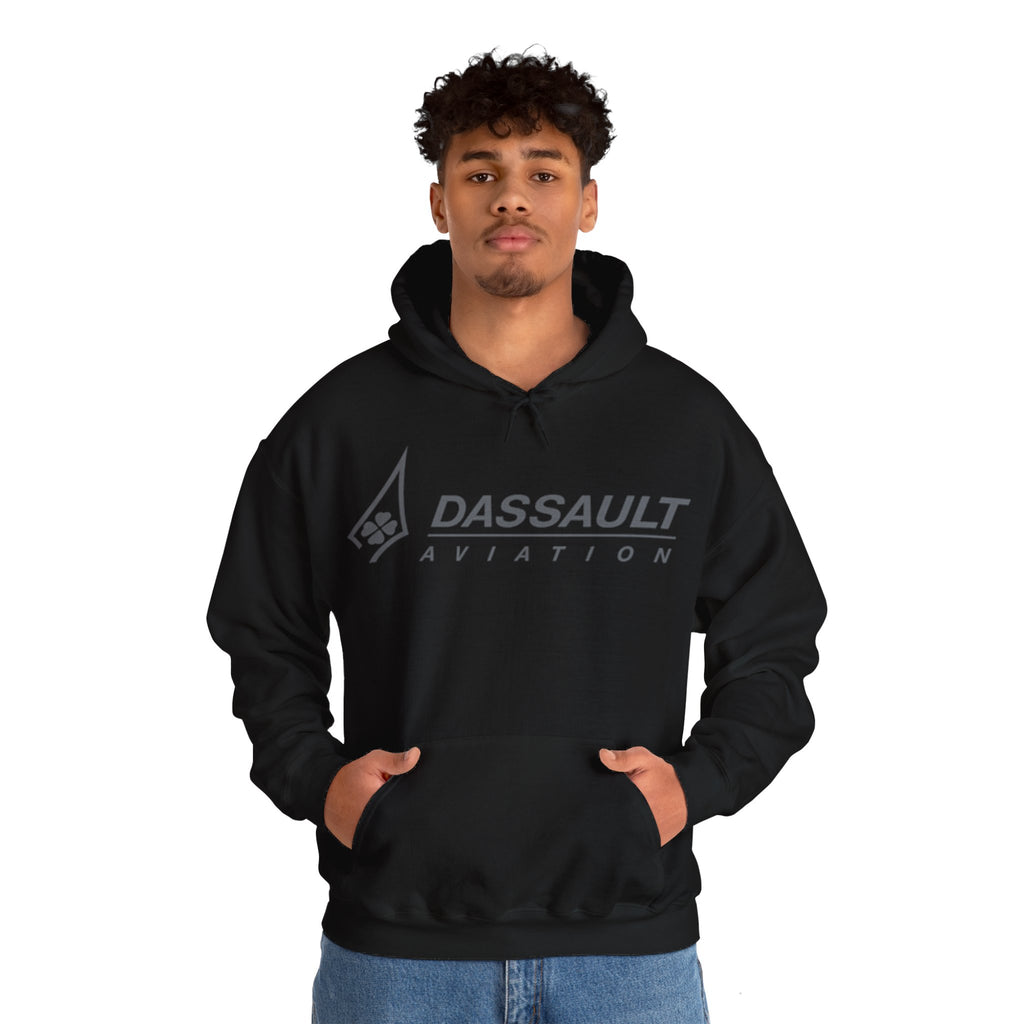 Dassault aviation hoodie. aviation. pilots hoodie. (logo)
