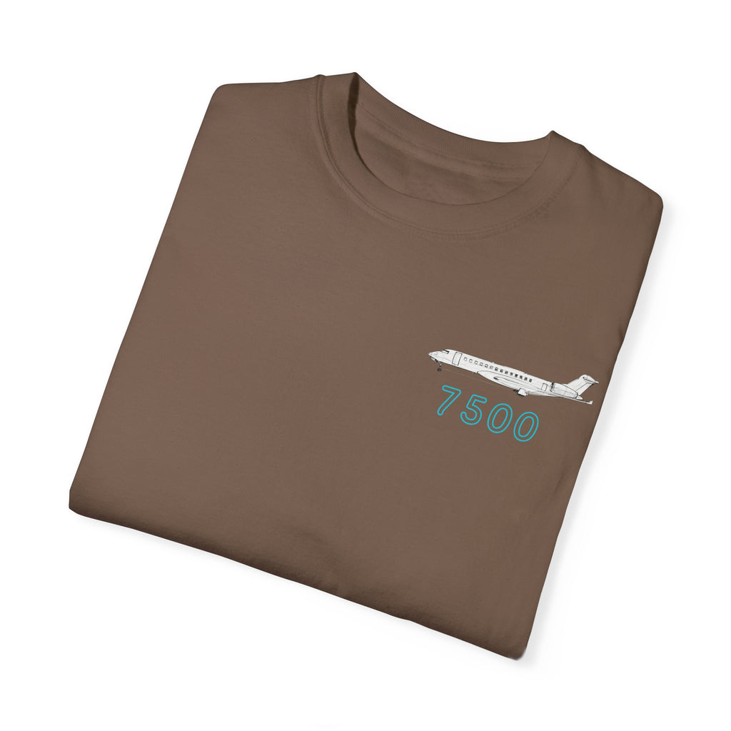 Global 7500 T-shirt. aviation. gift. pilot. jets. mens gifts. gifts for her
