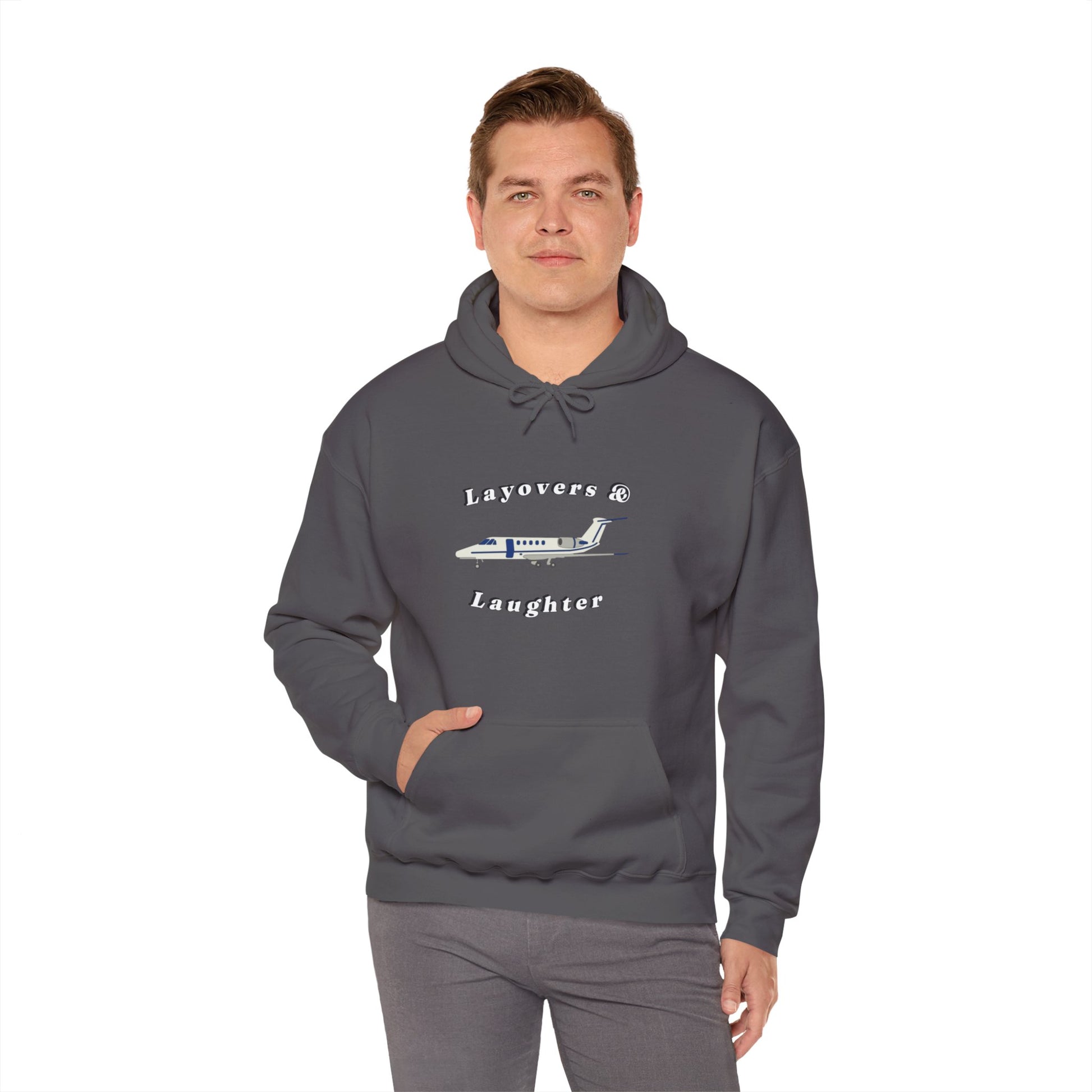 Hoodie for Pilots, layovers & laughter, gifts for pilots, travel, aviation gifts, aviation, planes