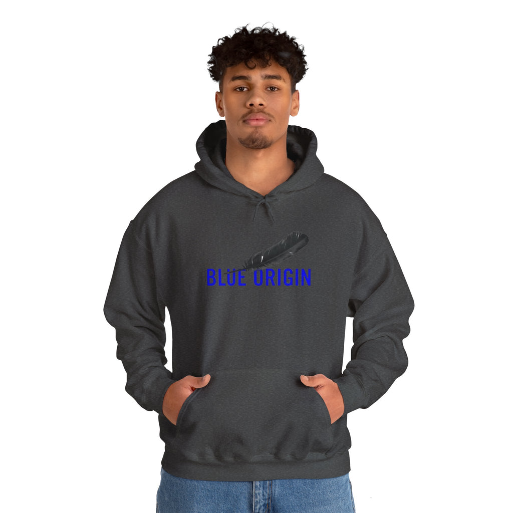 Blue Origin Hoodie. pilots. aviation hoodie. (logo)