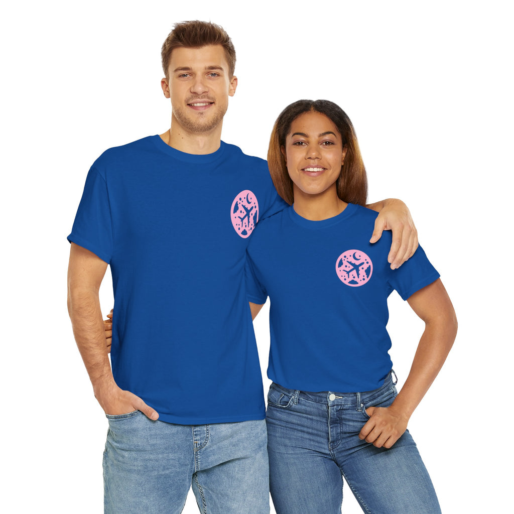 starry night. aviation. t-shirt. planes. sky. pilots. gifts