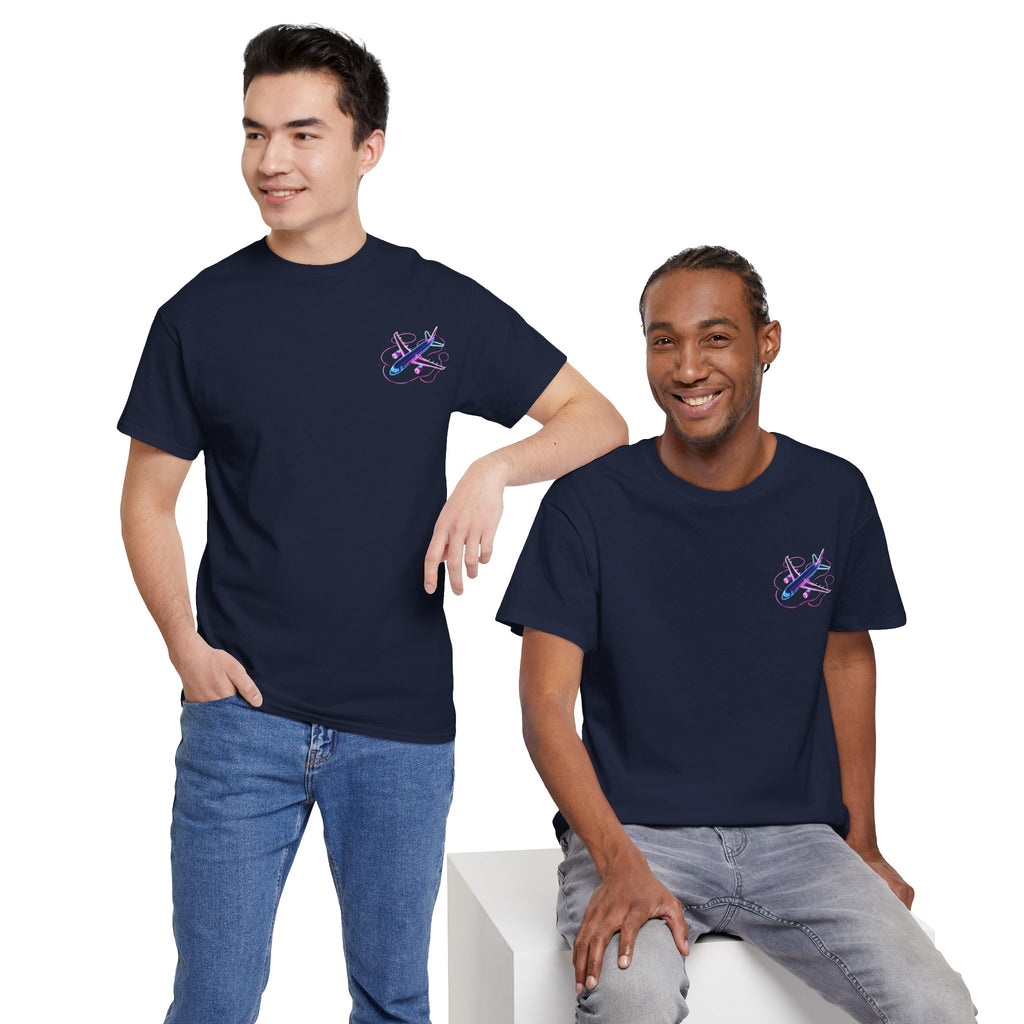 Neon Plane Quick Turns Tee