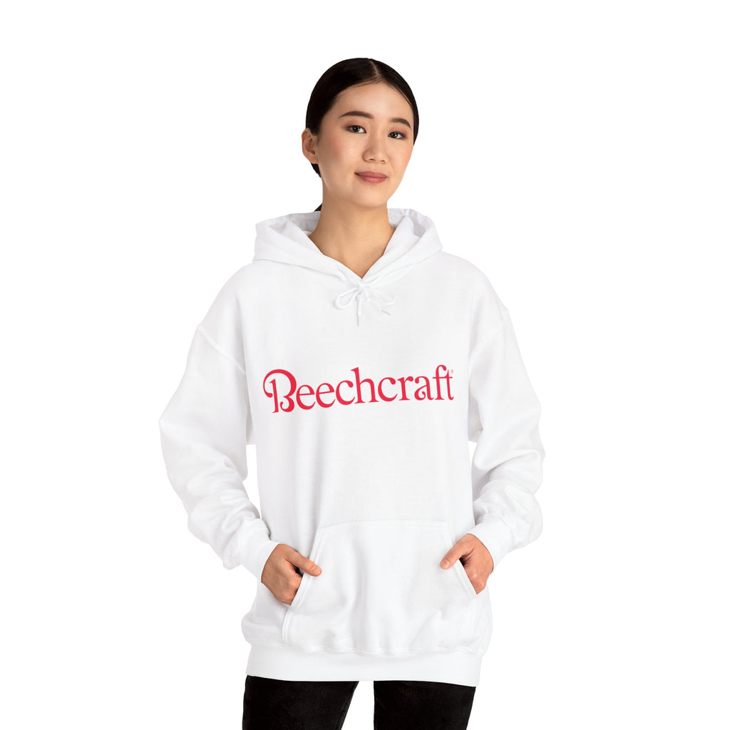 BEECHCRAFT. AVIATION HOODIE. gift for pilots. graphic design. (logo)