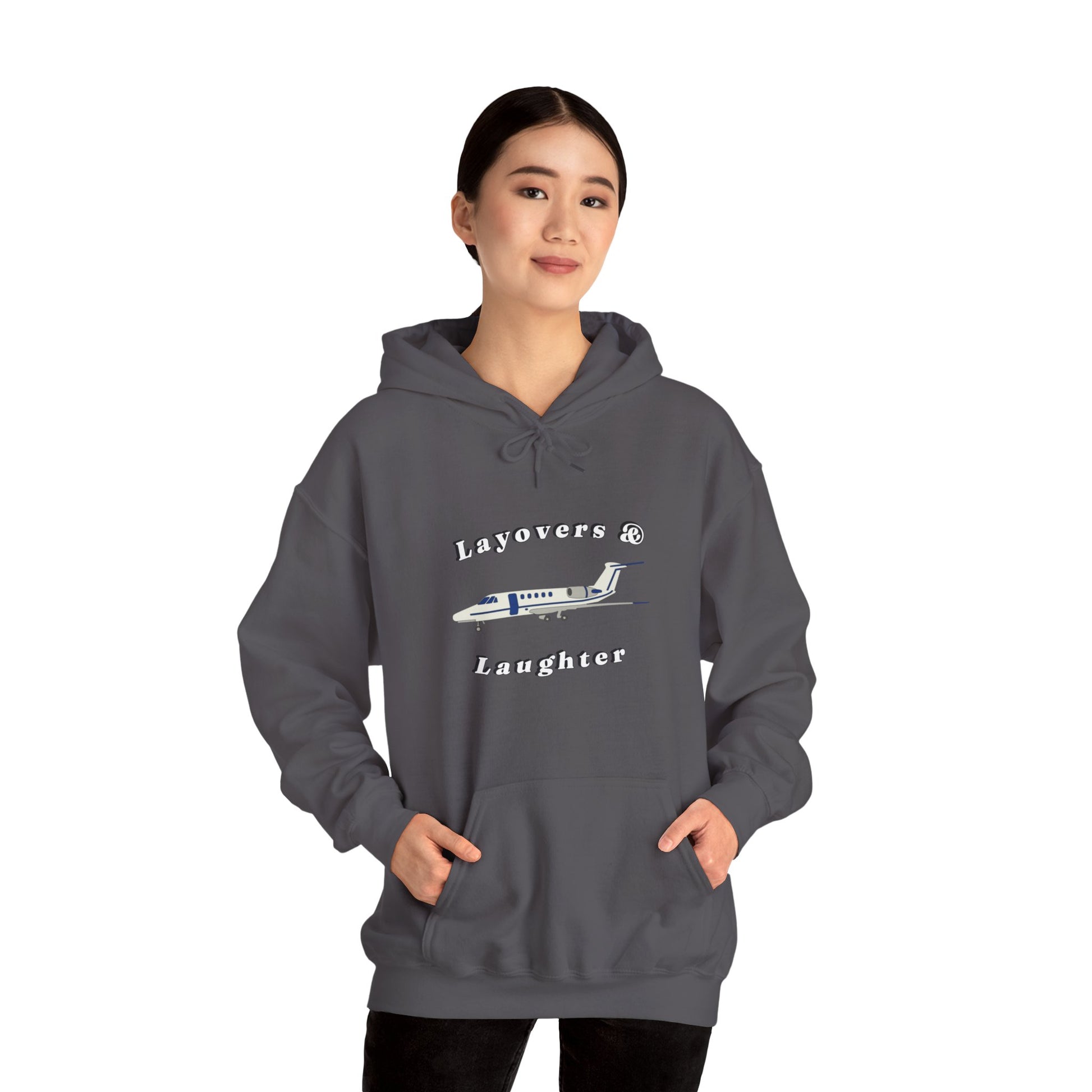 Hoodie for Pilots, layovers & laughter, gifts for pilots, travel, aviation gifts, aviation, planes