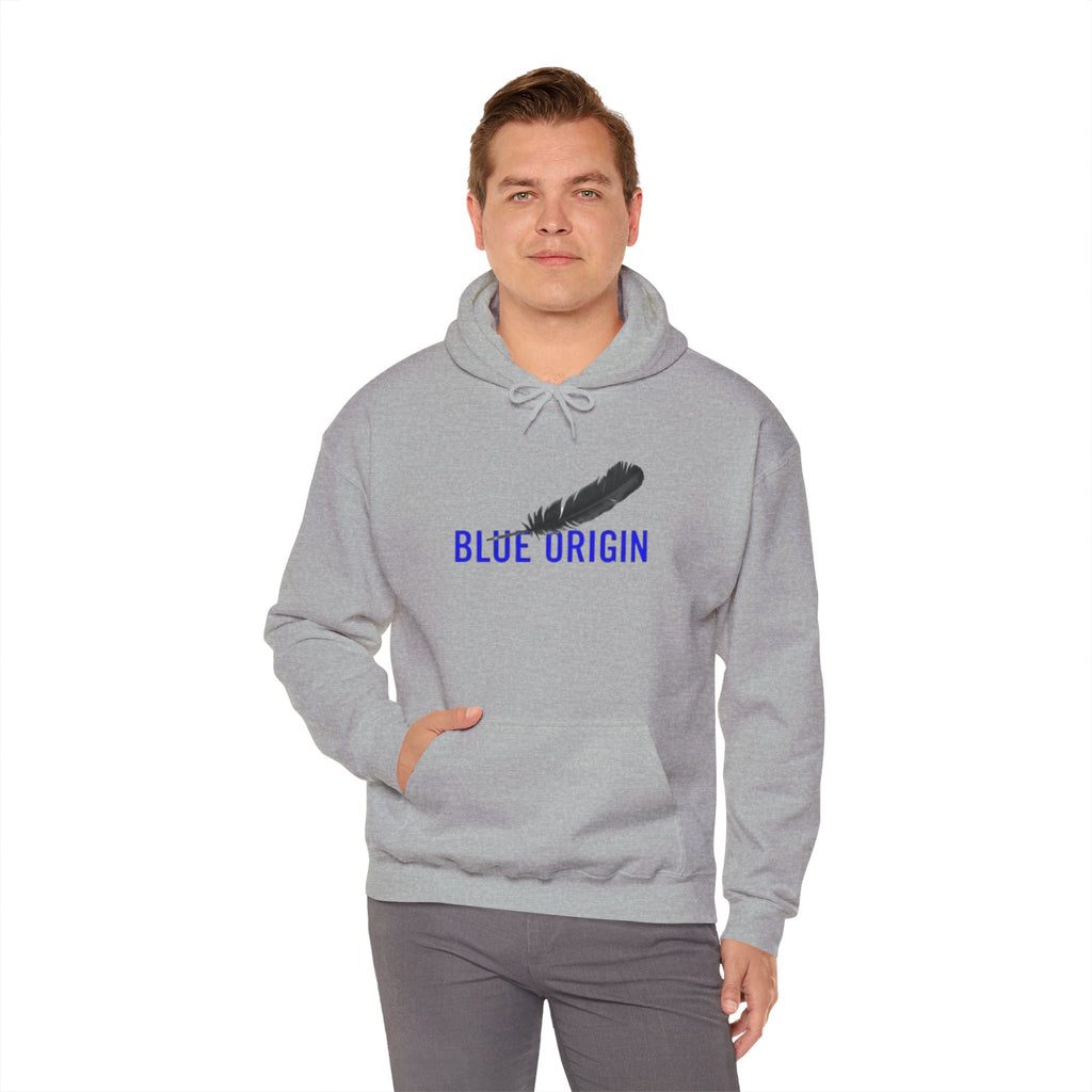 Blue Origin Hoodie. pilots. aviation hoodie. (logo)