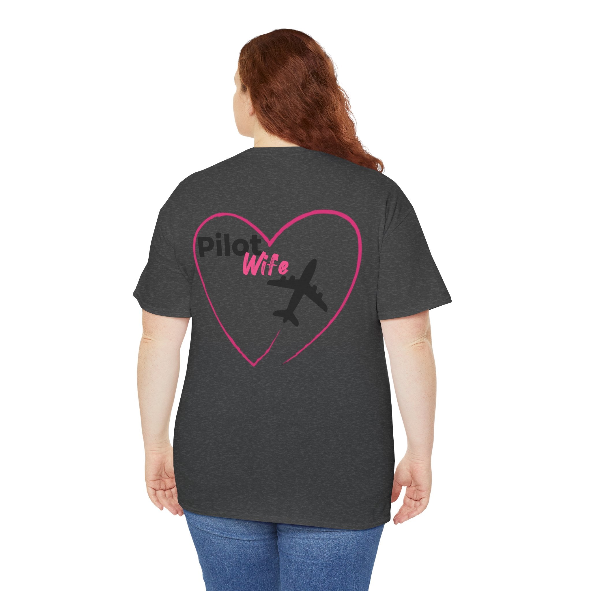 Pilot Wife t-shirt. pilots. gifts. for her. aviation. planes. pilot. anniversary.