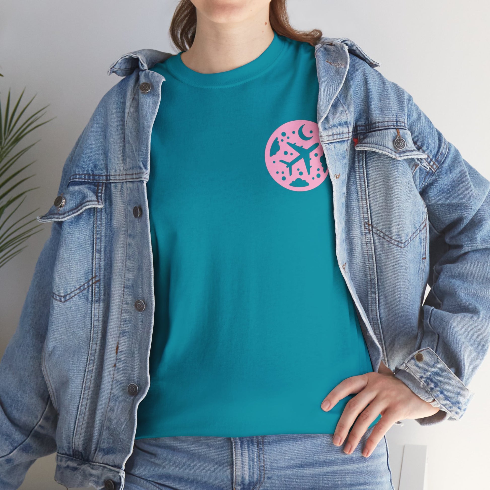starry night. aviation. t-shirt. planes. sky. pilots. gifts