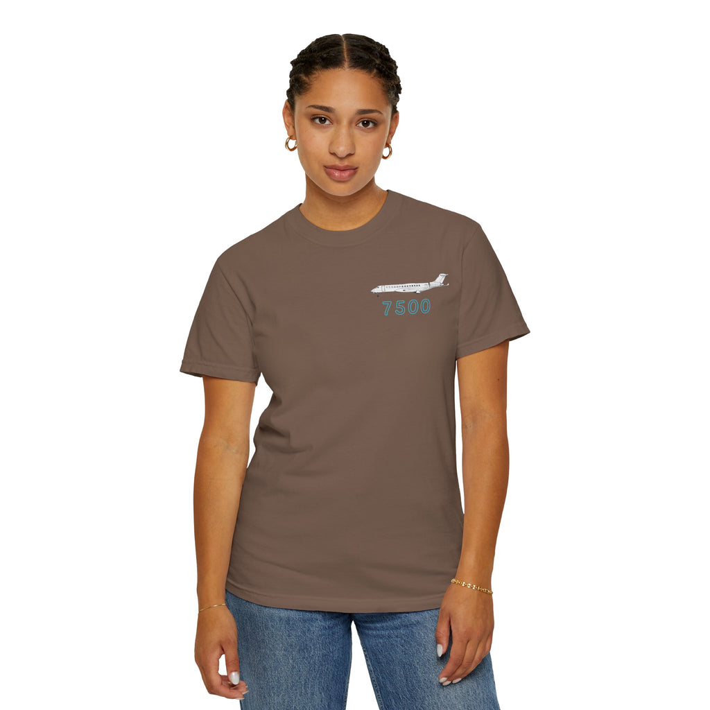 Global 7500 T-shirt. aviation. gift. pilot. jets. mens gifts. gifts for her