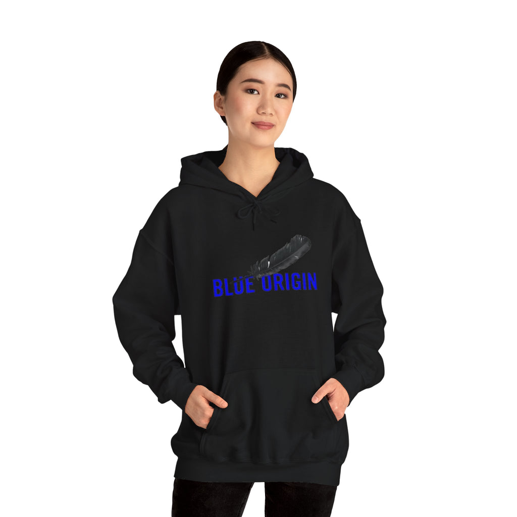 Blue Origin Hoodie. pilots. aviation hoodie. (logo)