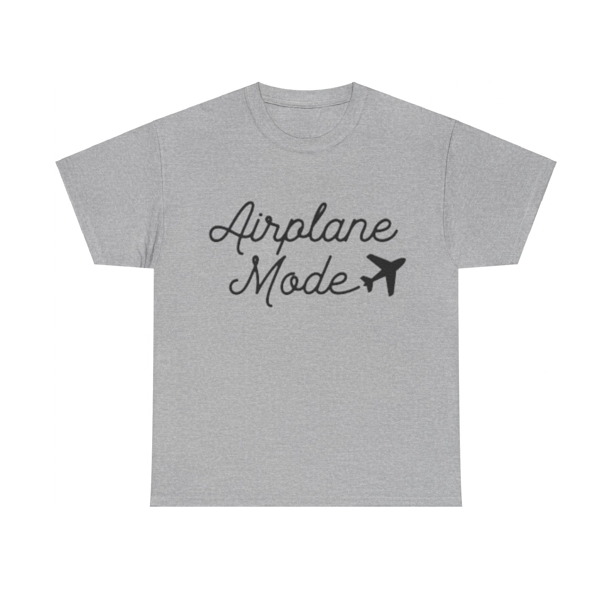 Airplane Mode Aviation Graphic Tee. gift for pilots. flight attendant. aviation lovers.