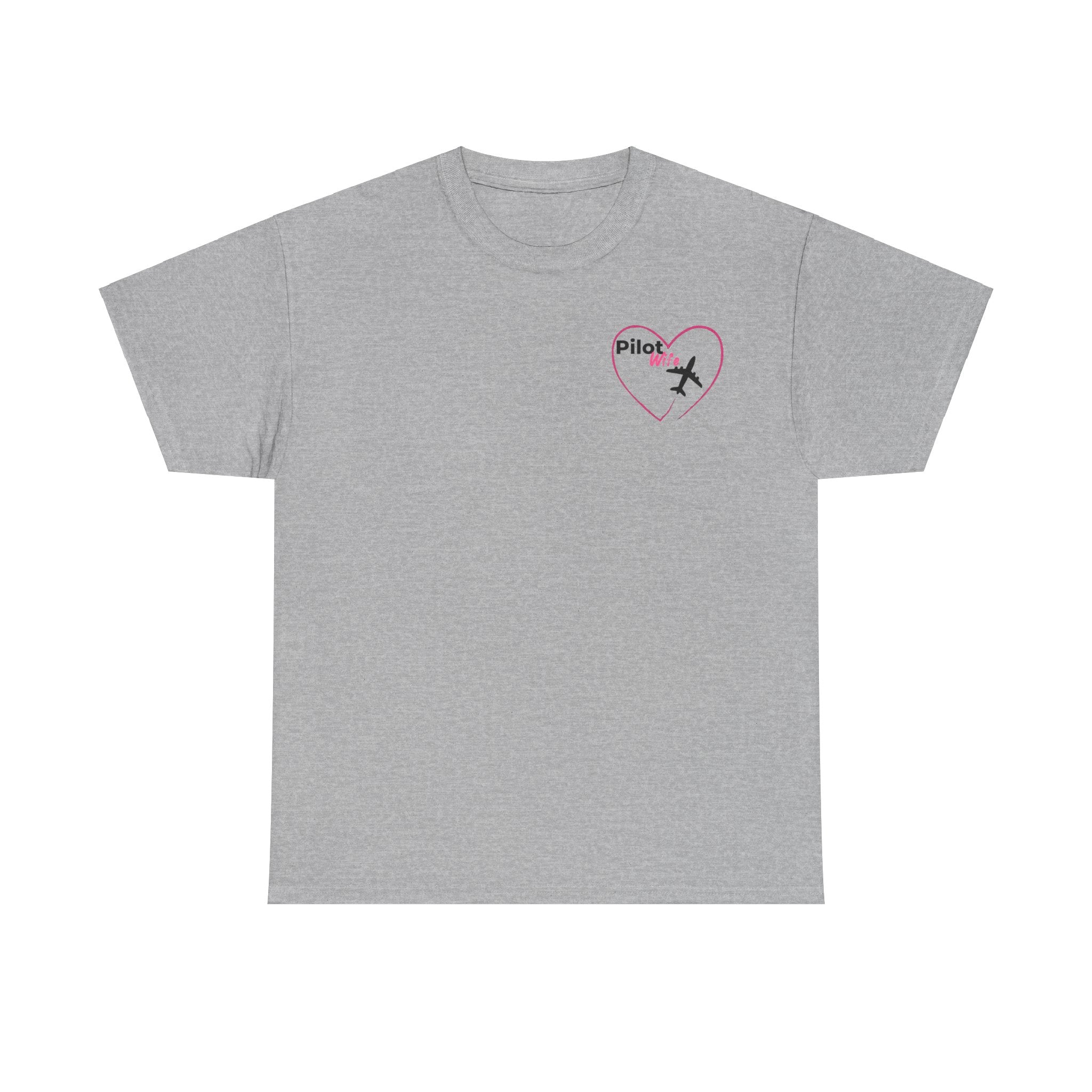 Pilot Wife t-shirt. pilots. gifts. for her. aviation. planes. pilot. anniversary.