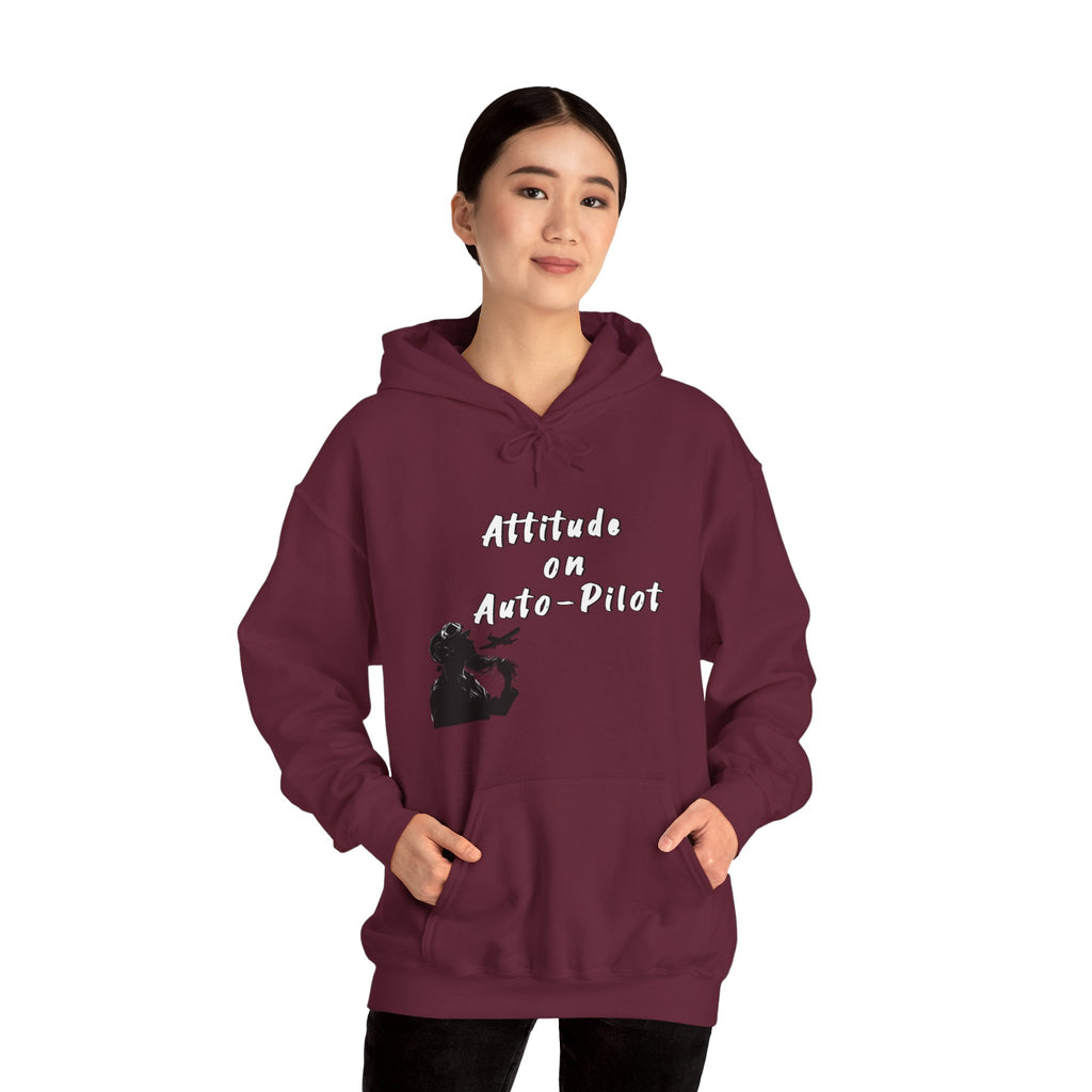 Female Pilot Hoodie. aviation. aviation gifts. gifts for pilots. attitude. graphic tee