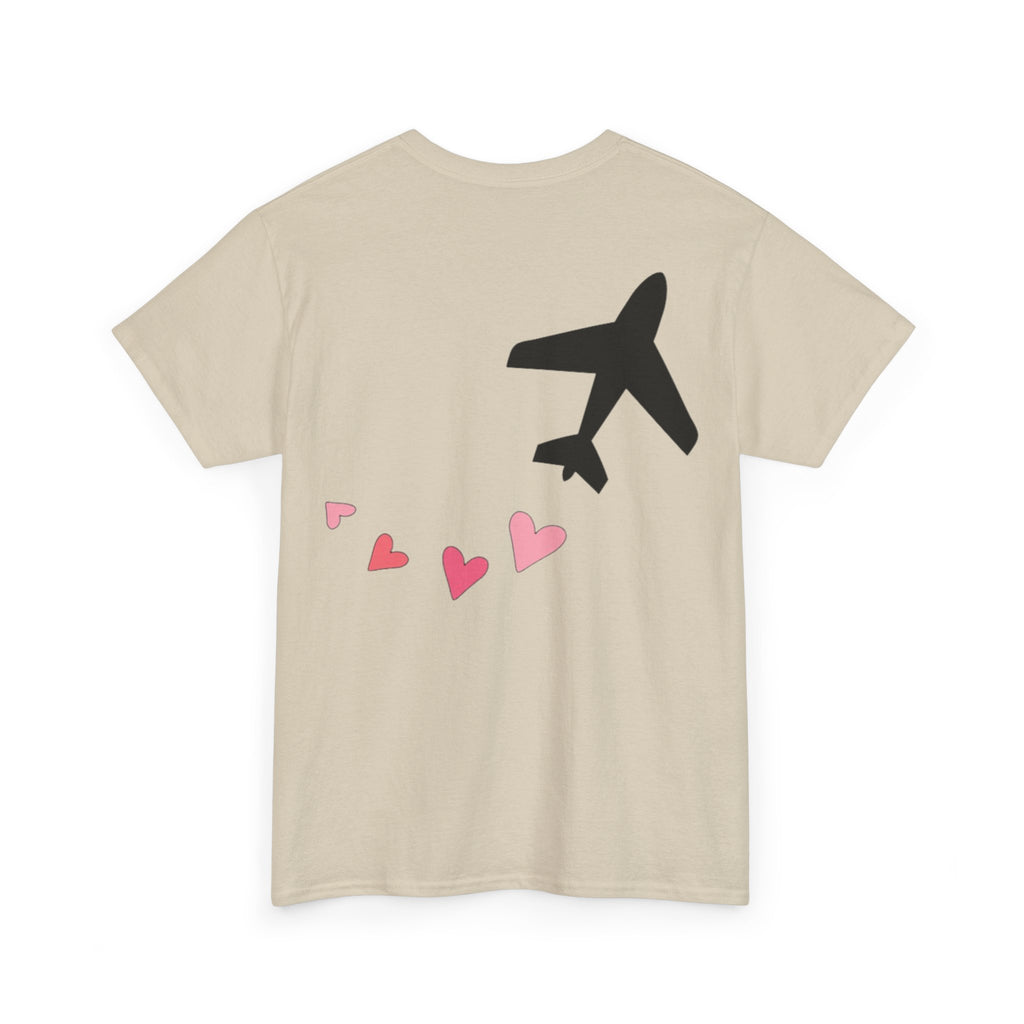 LOVE CHEMTRAILS. aviation t-shirt. pilots. love. hearts