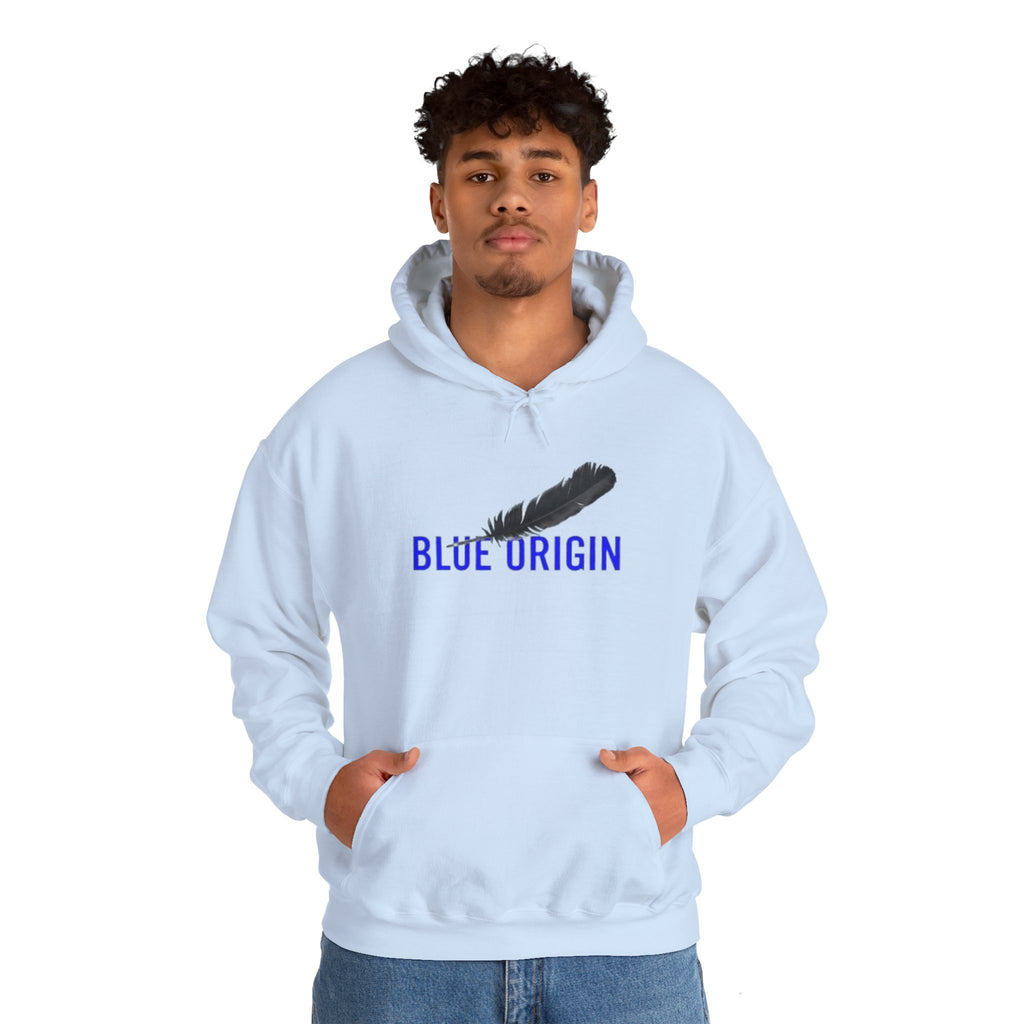 Blue Origin Hoodie. pilots. aviation hoodie. (logo)