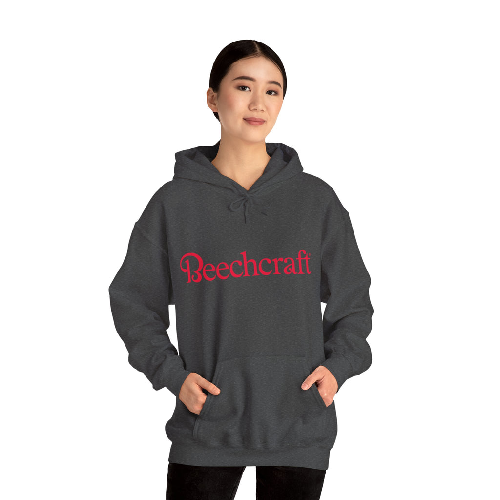 BEECHCRAFT. AVIATION HOODIE. gift for pilots. graphic design. (logo)