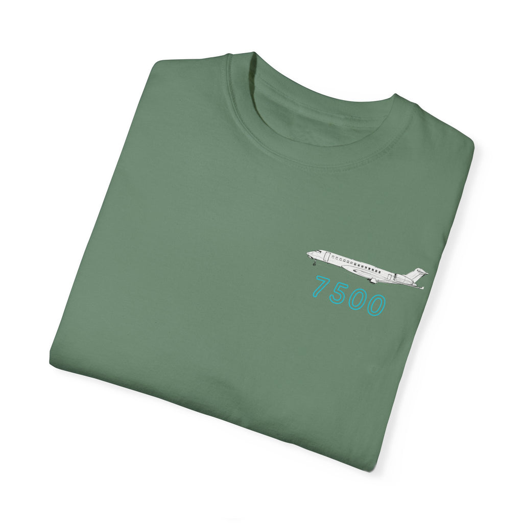 Global 7500 T-shirt. aviation. gift. pilot. jets. mens gifts. gifts for her