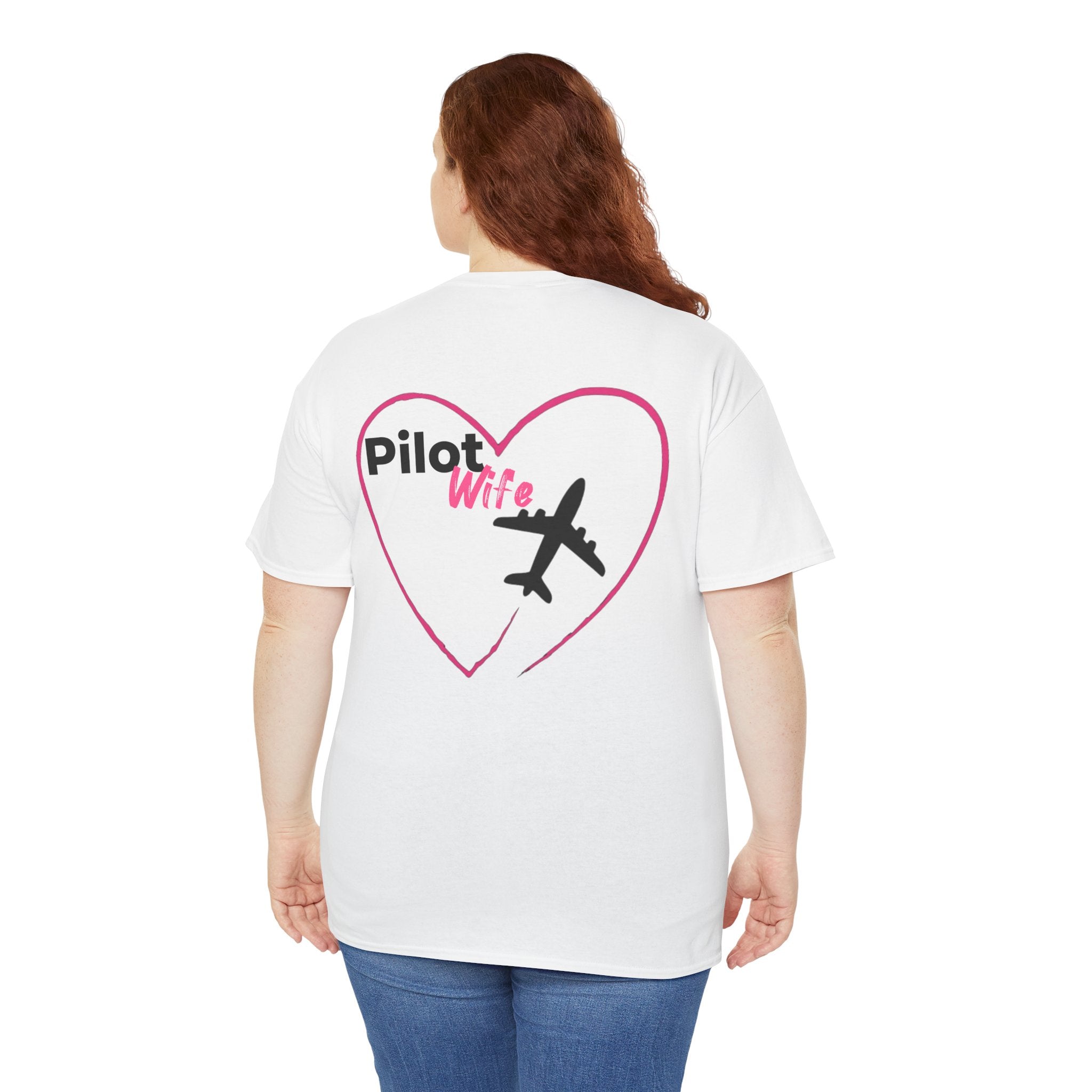 Pilot Wife t-shirt. pilots. gifts. for her. aviation. planes. pilot. anniversary.