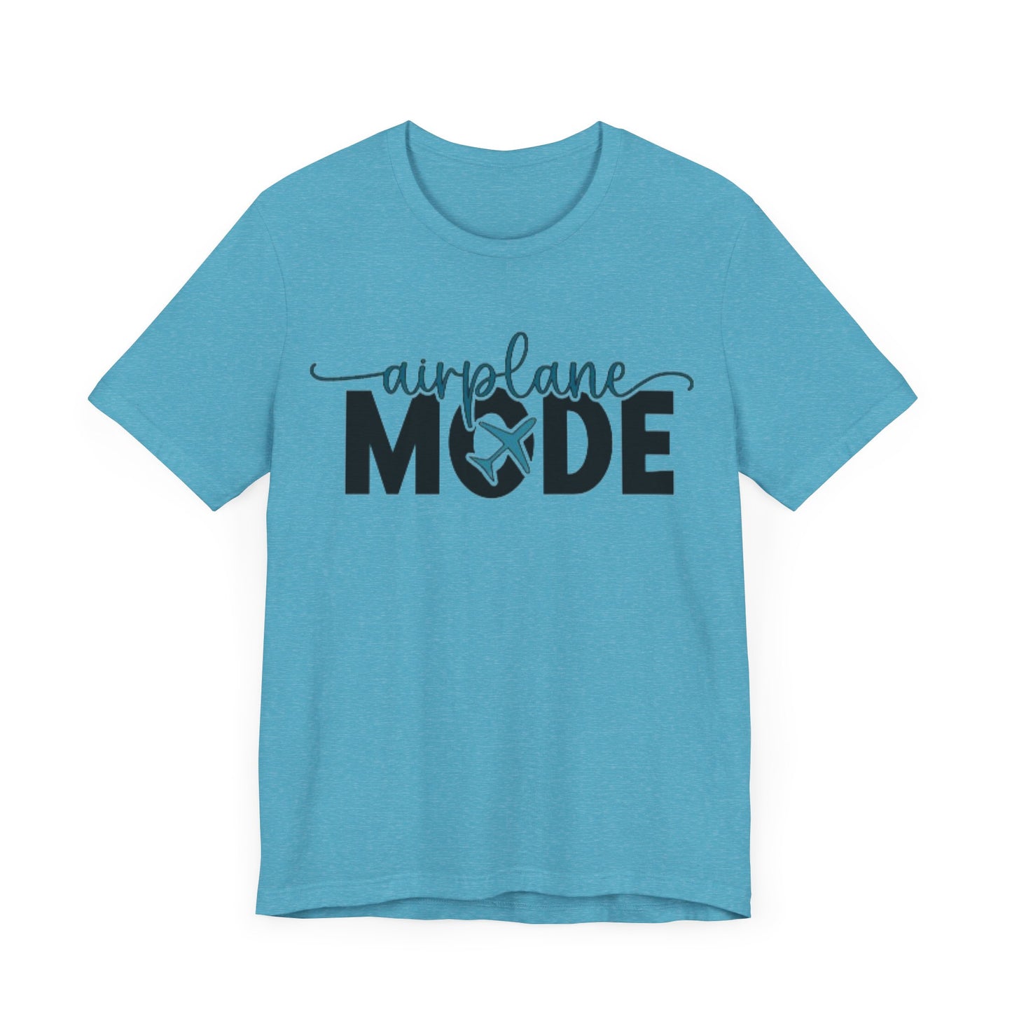 Airplane Mode Aviation Tee. gift for pilots. aviation lovers