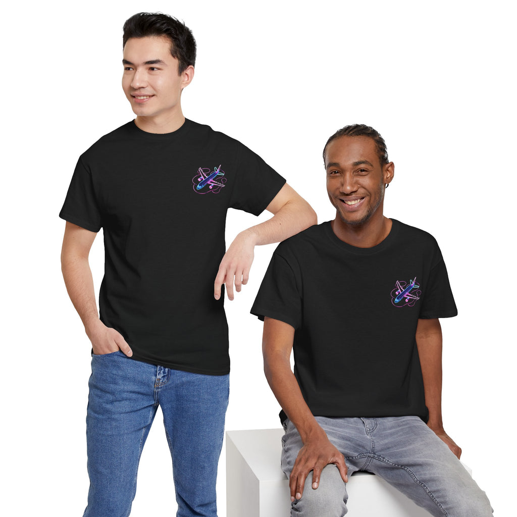 Neon Plane Quick Turns Tee