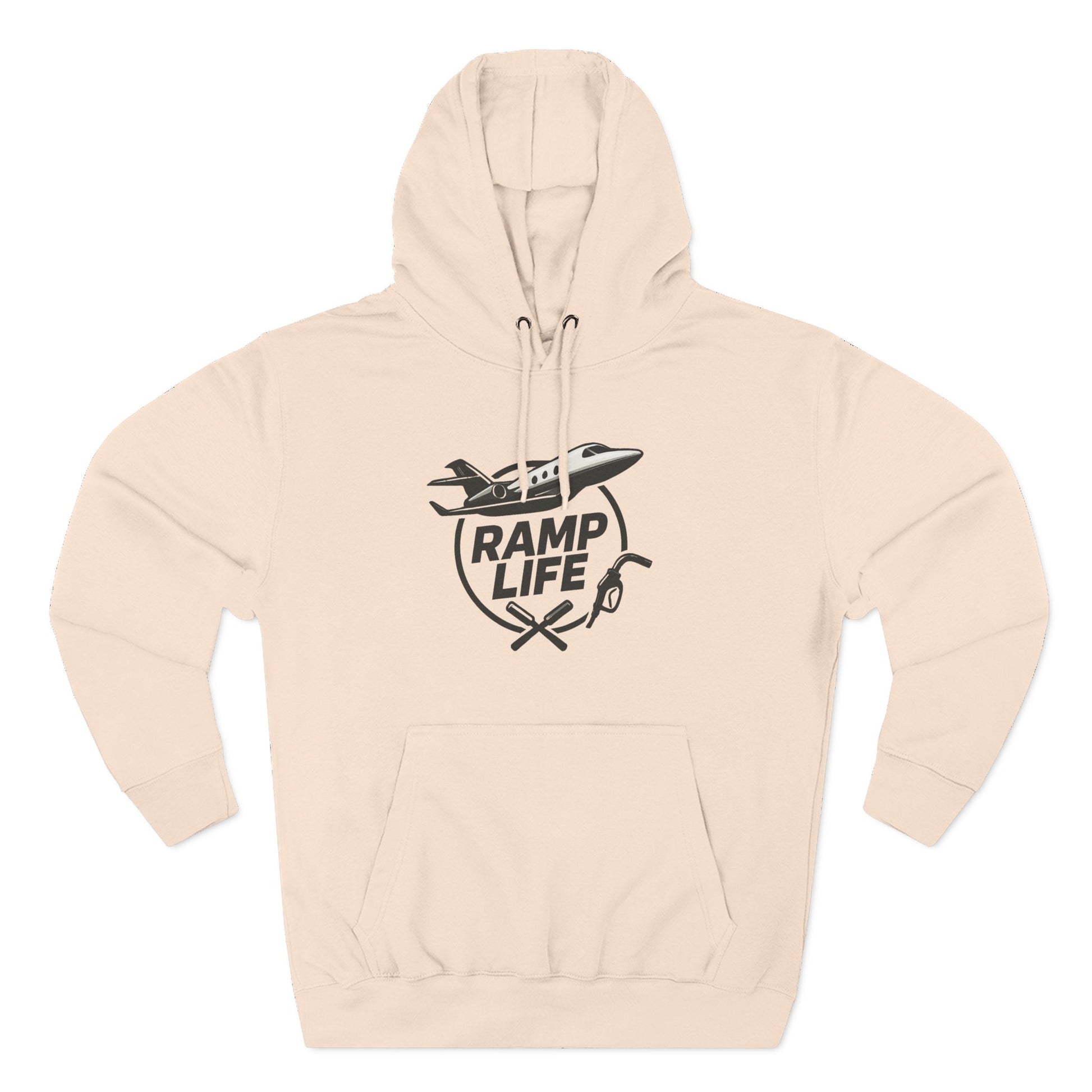 Ramp Life airplane logo Hoodie | aviation pilot Inspired design