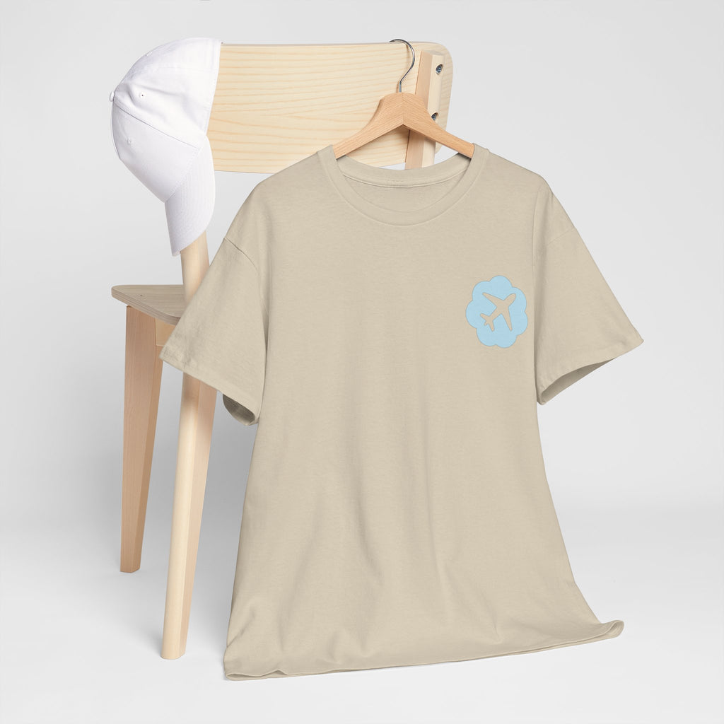 CLOUDY SKIES. quickturns. t-shirt. pilots. aviation. gifts. aviation t-shirt.