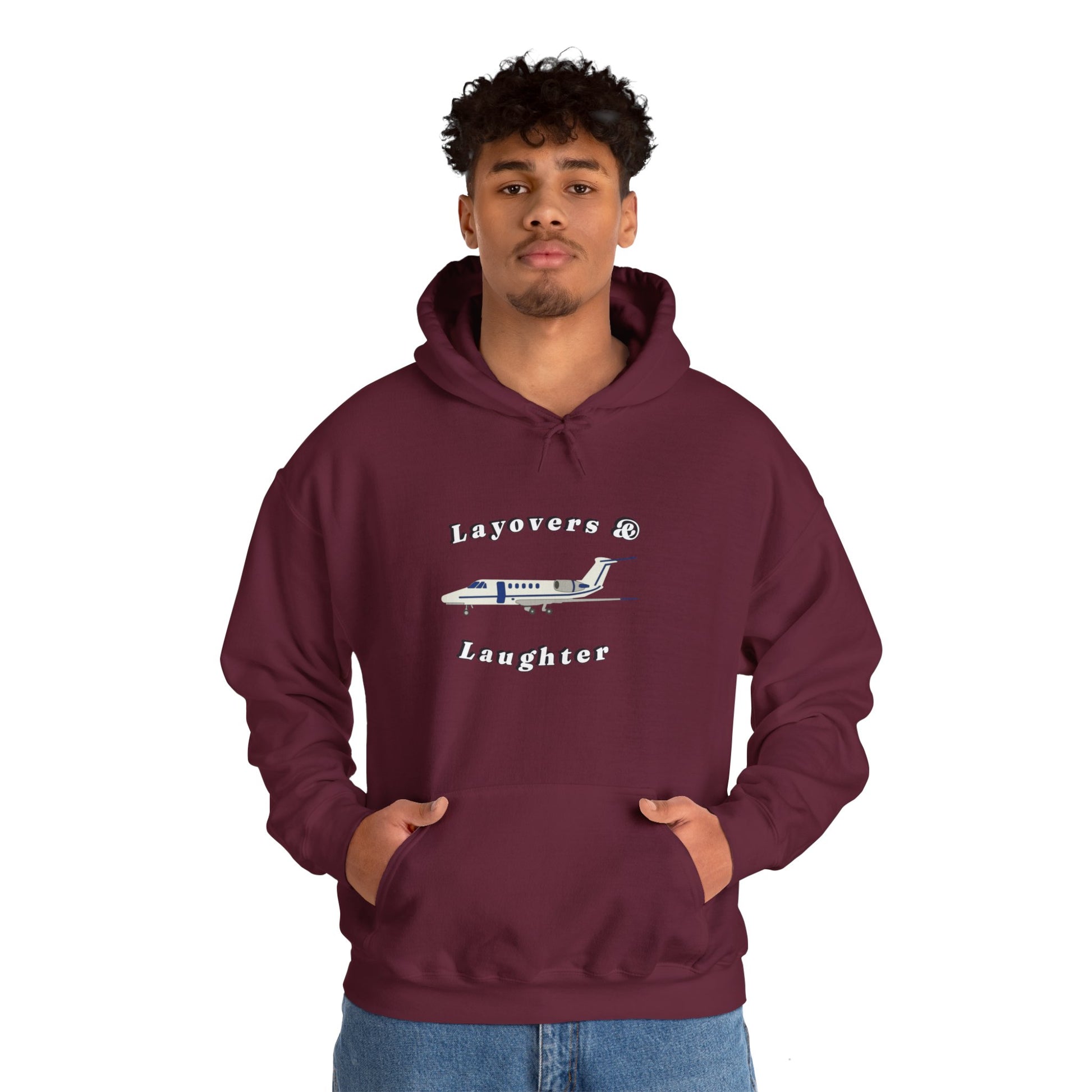 Hoodie for Pilots, layovers & laughter, gifts for pilots, travel, aviation gifts, aviation, planes