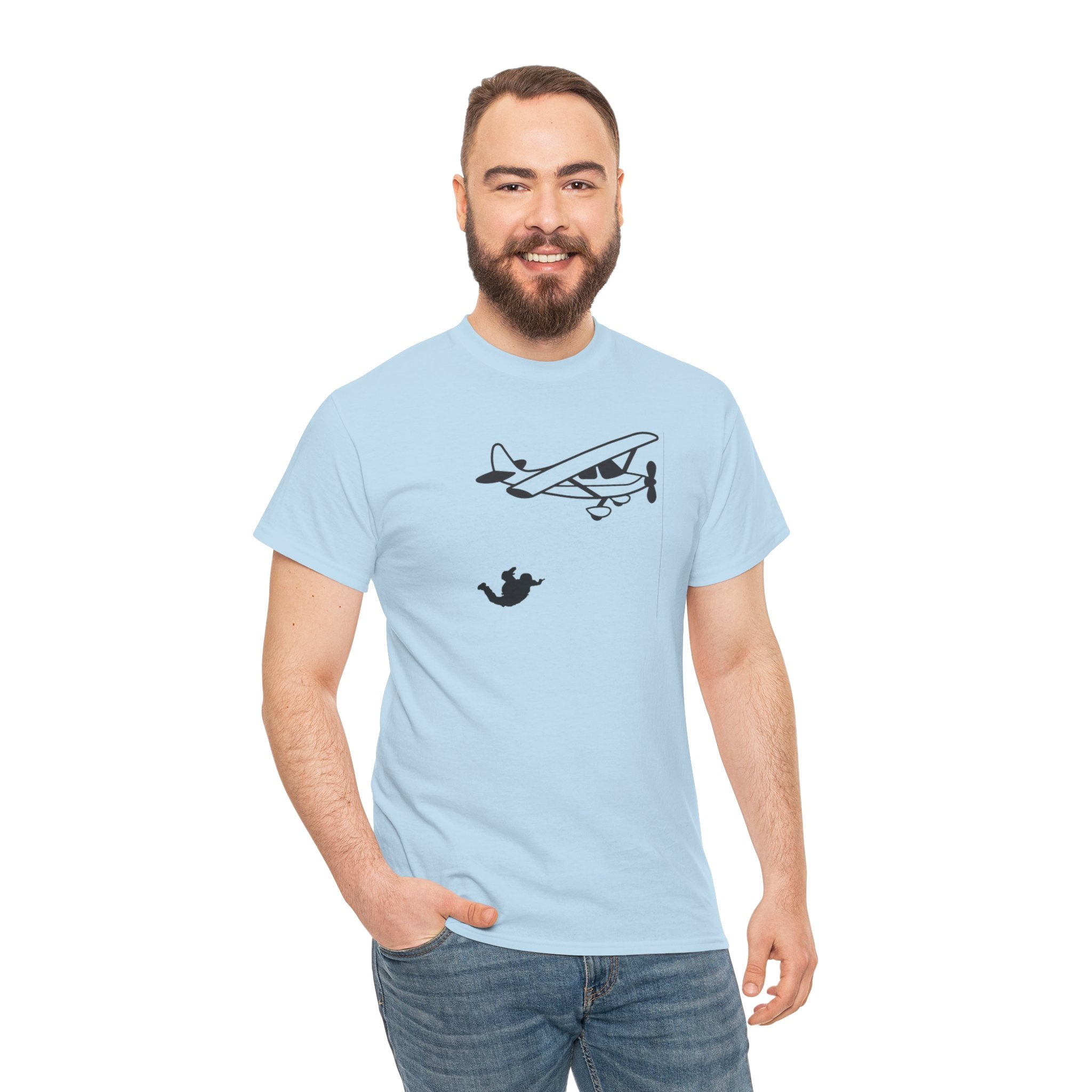SKYDIVING. aviation. t-shirt. pilots. adrenaline. gifts
