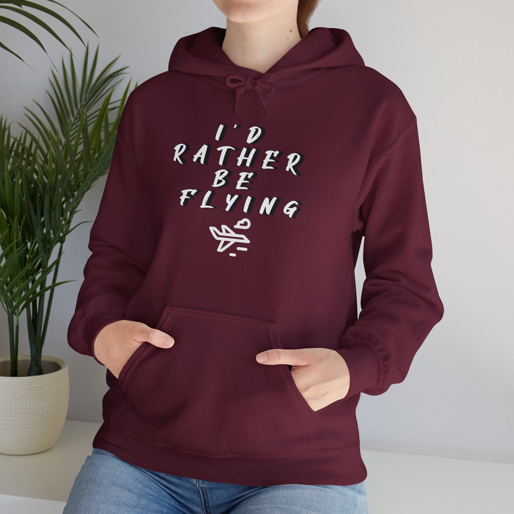 I'D rather be FLYING!. gift for pilots. aviation. aviation gifts. graphic design. planes. pilot