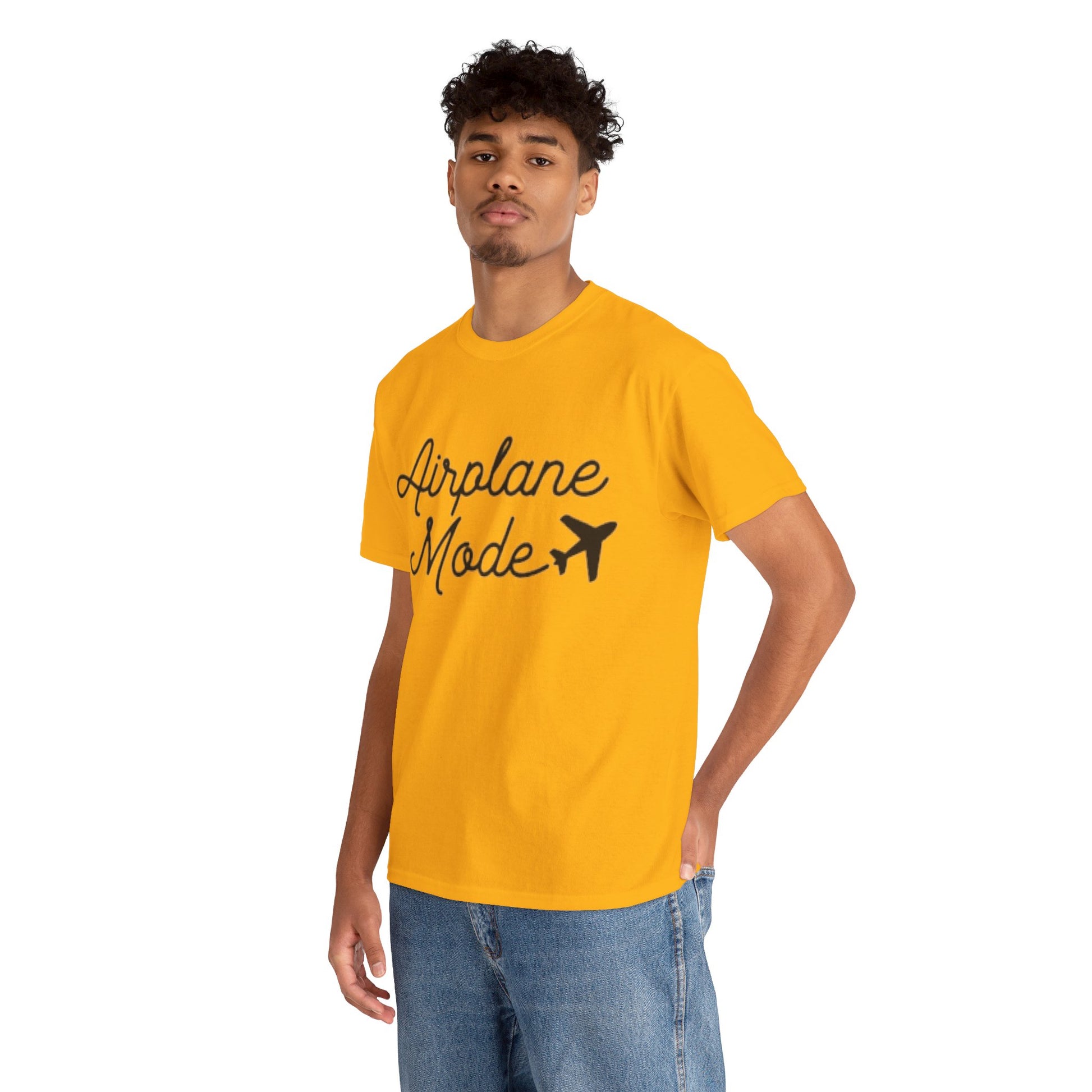 Airplane Mode Aviation Graphic Tee. gift for pilots. flight attendant. aviation lovers.