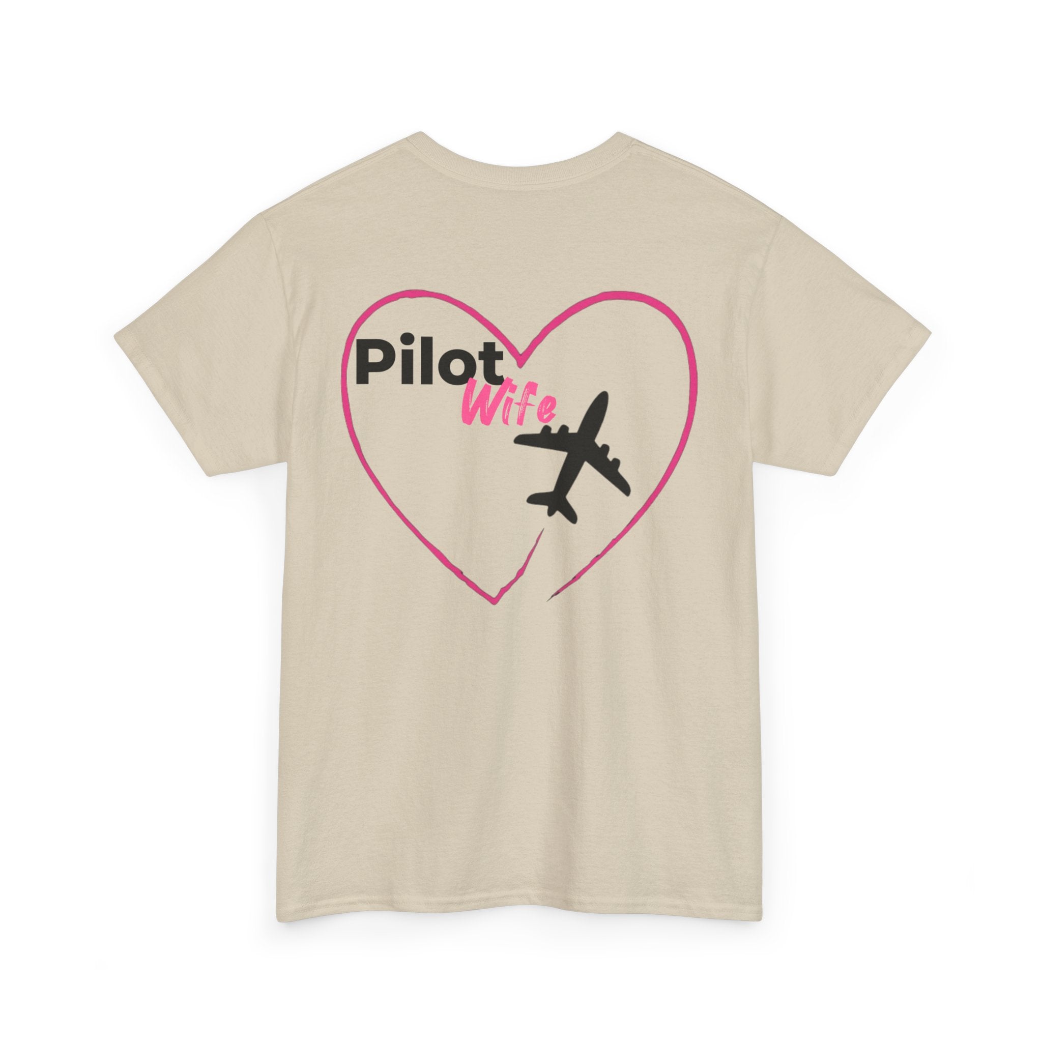 Pilot Wife t-shirt. pilots. gifts. for her. aviation. planes. pilot. anniversary.