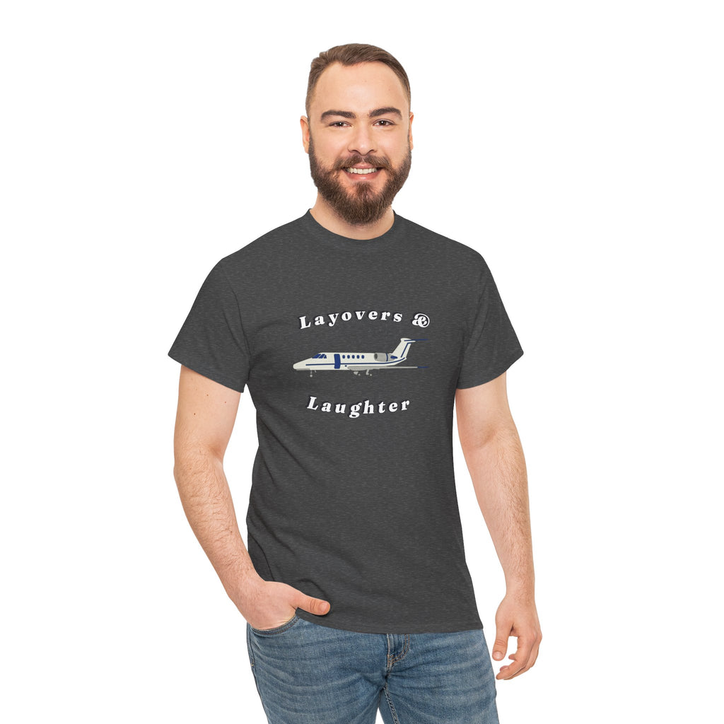 Layovers & Laughter. T-shirt. aviation. pilots. travel. shirt.