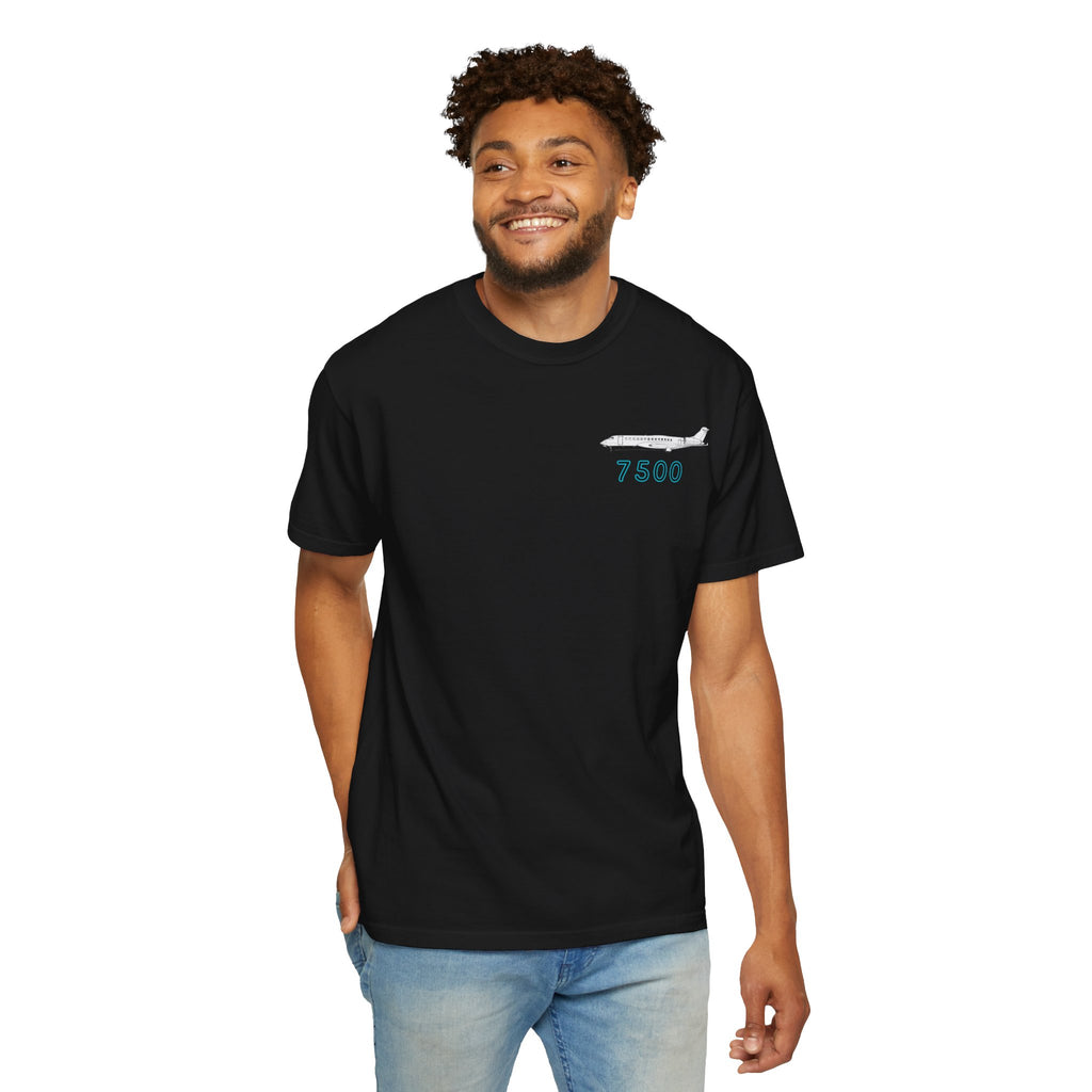 Global 7500 T-shirt. aviation. gift. pilot. jets. mens gifts. gifts for her