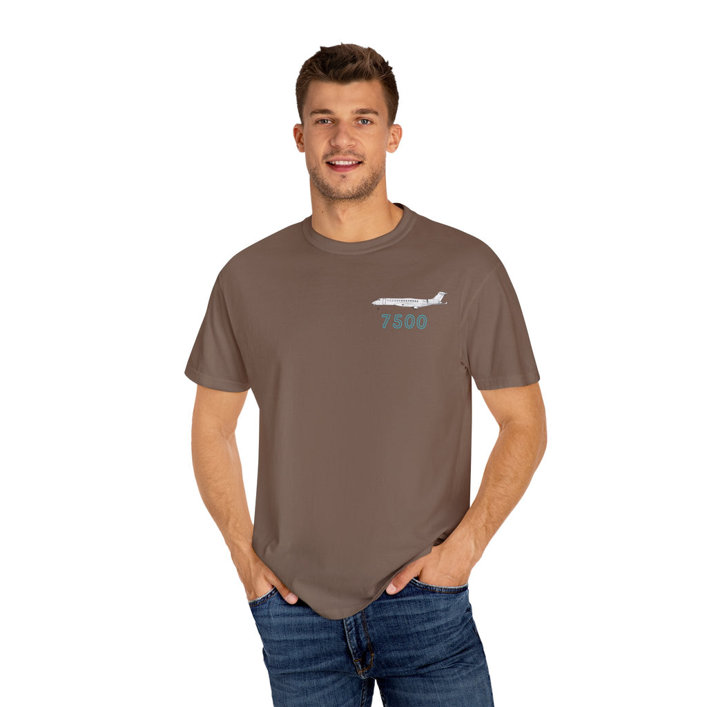 Global 7500 T-shirt. aviation. gift. pilot. jets. mens gifts. gifts for her