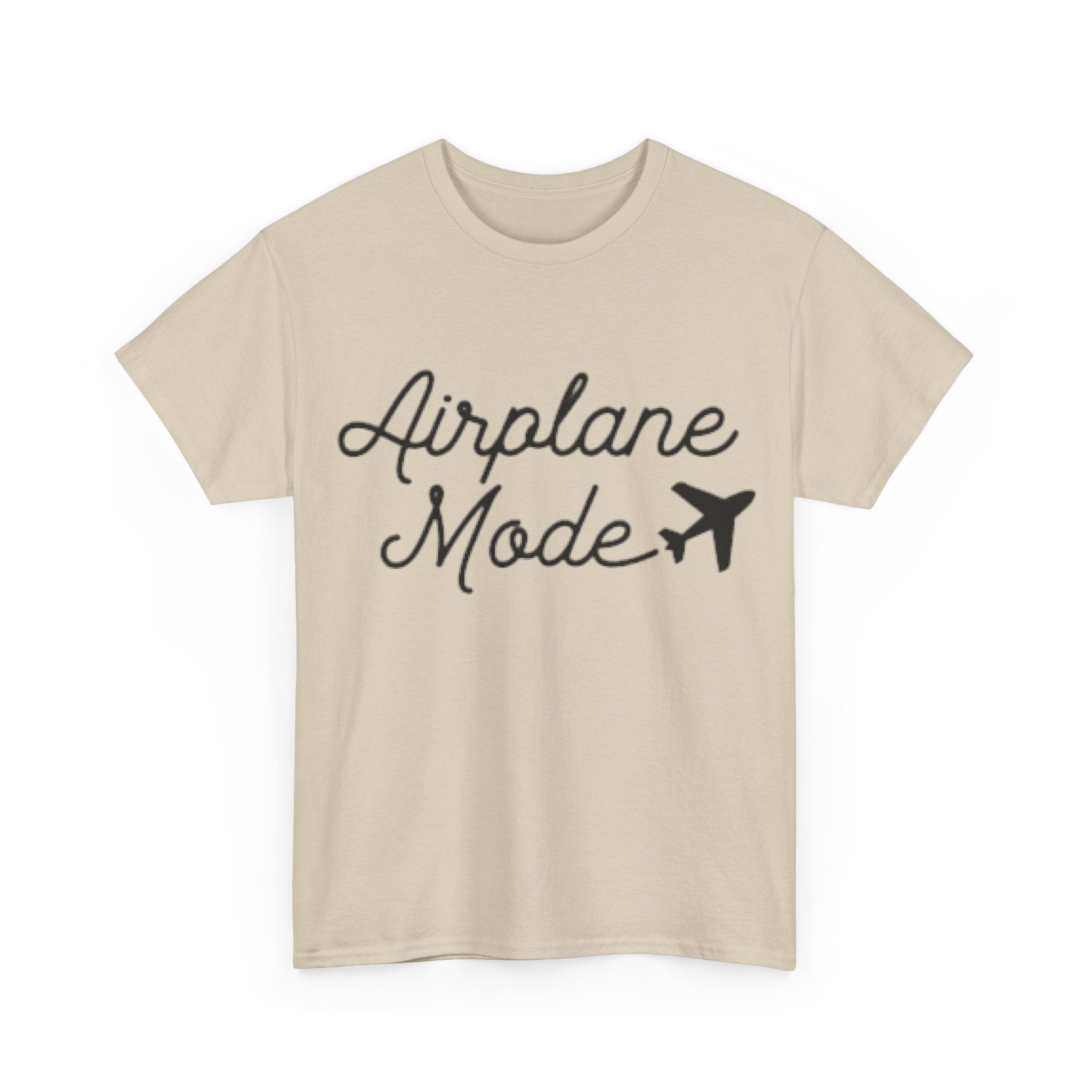 Airplane Mode Aviation Graphic Tee. gift for pilots. flight attendant. aviation lovers.