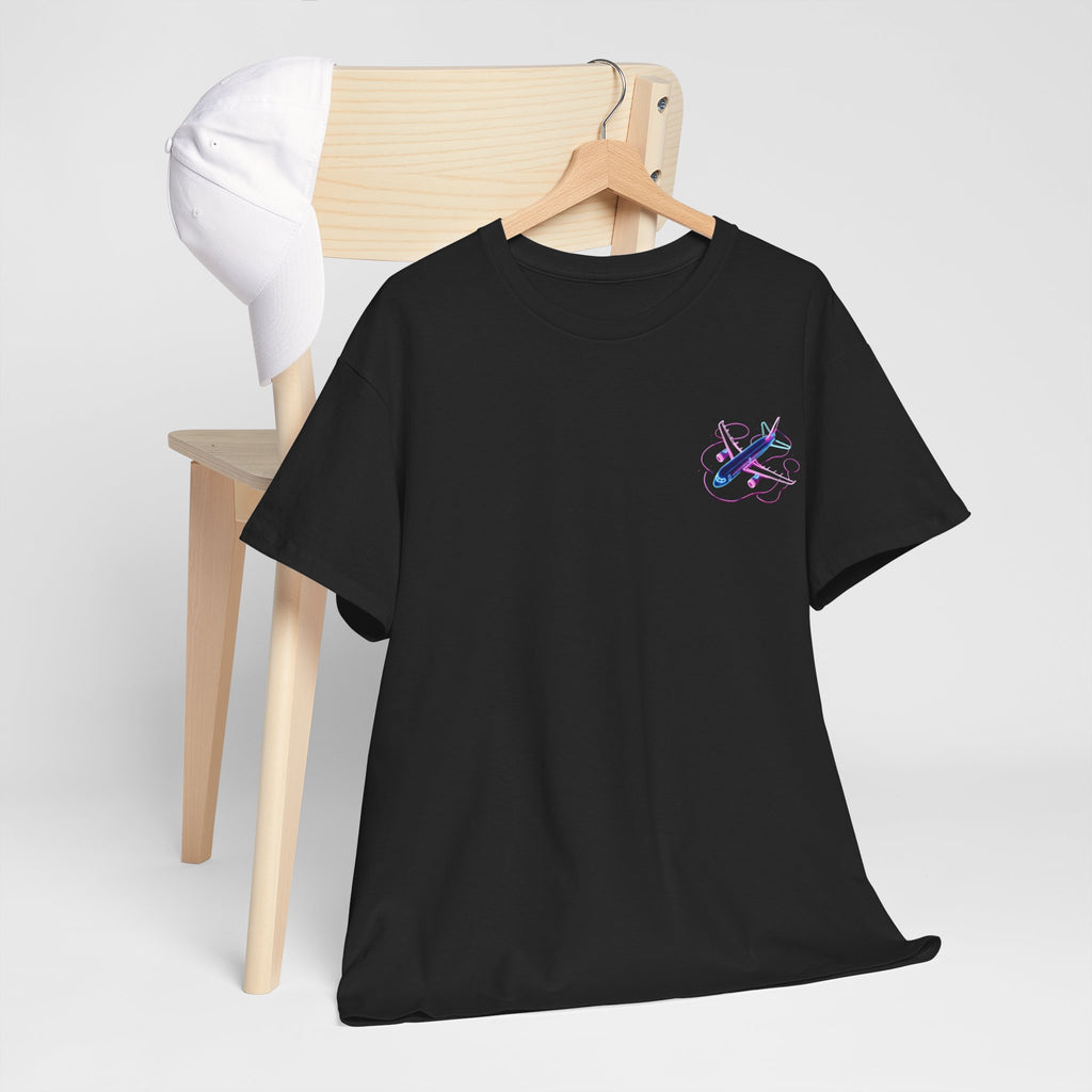 Neon Plane Quick Turns Tee