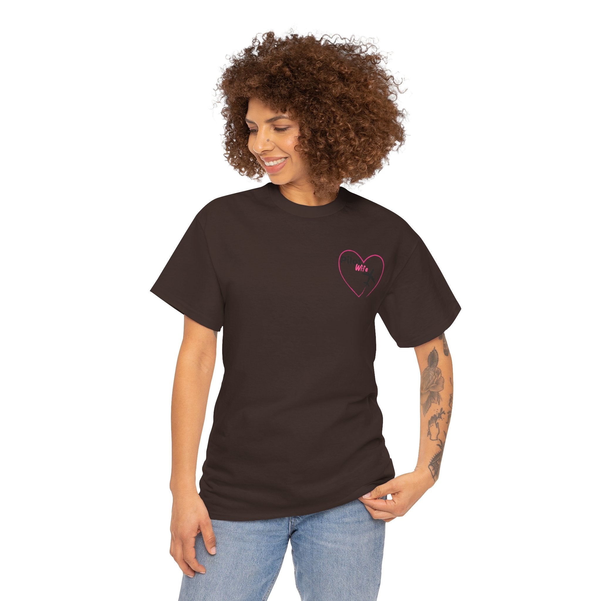 Pilot Wife t-shirt. pilots. gifts. for her. aviation. planes. pilot. anniversary.