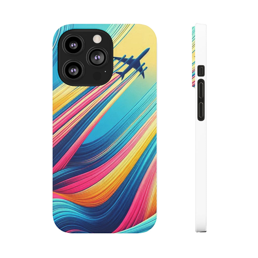 AVIATION INSPIRED ARTWORK iphone case. 13.14.15 pro max Slim Cases