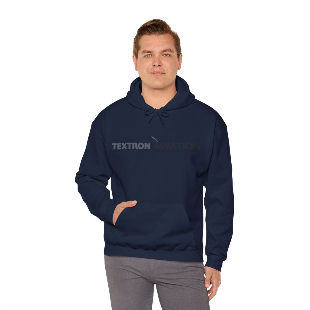 TEXTRON AVIATION. hoodie. gifts for pilots. graphic design. (logo)