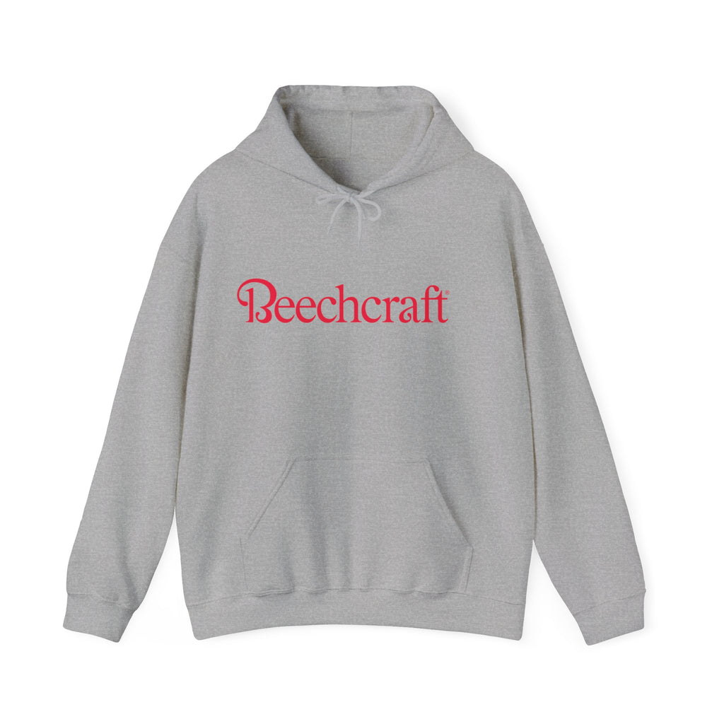 BEECHCRAFT. AVIATION HOODIE. gift for pilots. graphic design. (logo)
