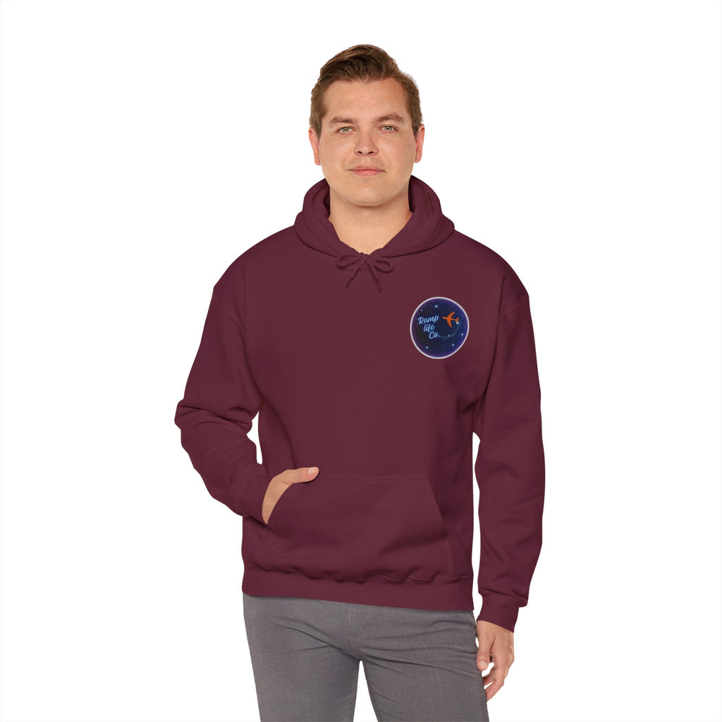 Ramp Life Co. hoodie. aviation. pilot. planes. gifts