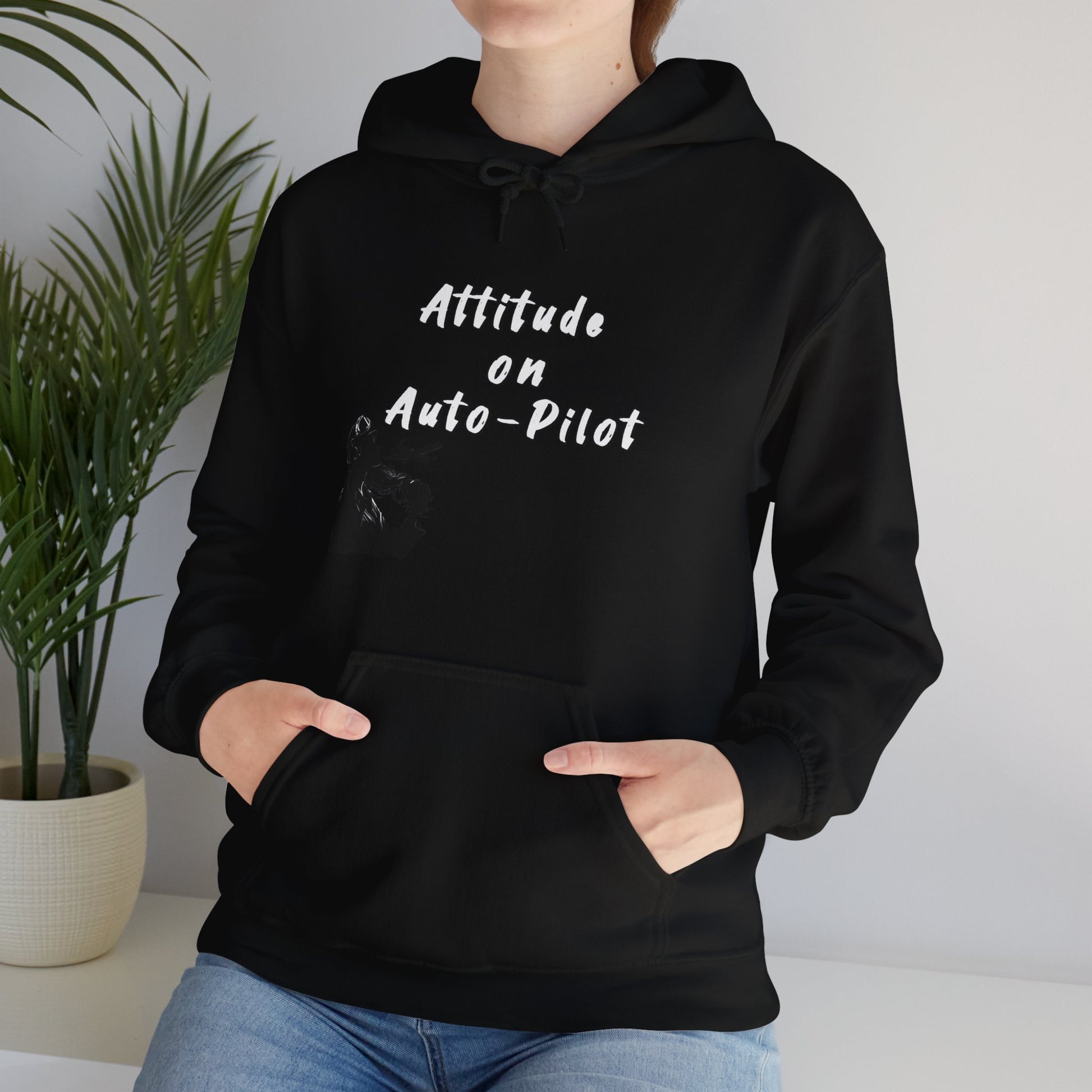 Female Pilot Hoodie. aviation. aviation gifts. gifts for pilots. attitude. graphic tee
