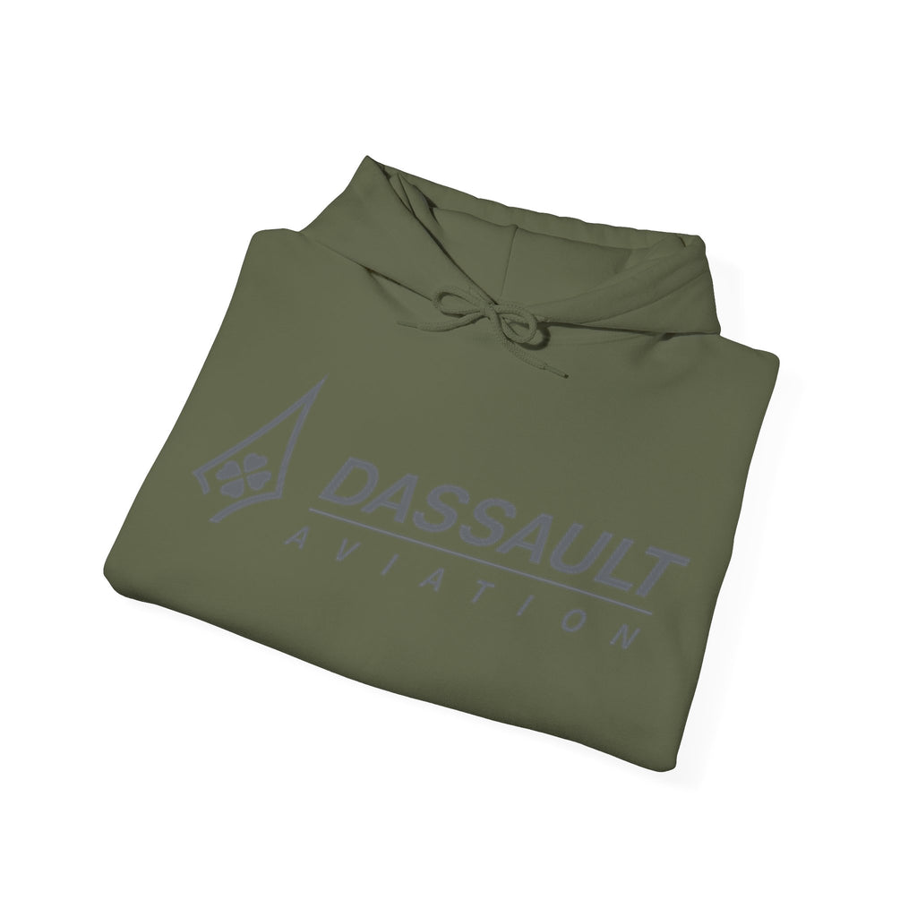 Dassault aviation hoodie. aviation. pilots hoodie. (logo)